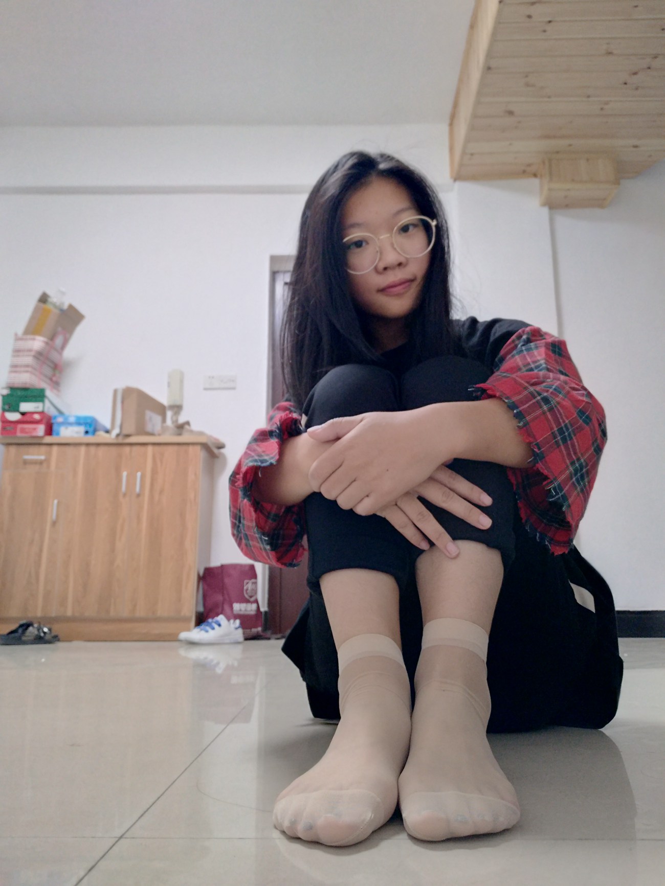 图片[30]-学妹校园寝室短丝系列006期 洪婷婷[83P] – 速更版-美库