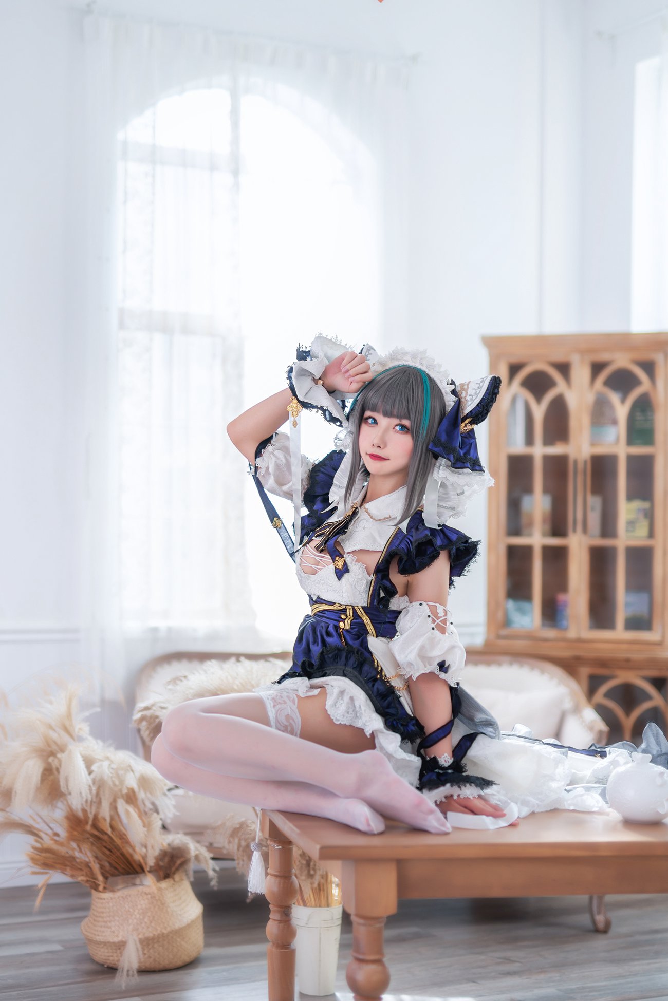 图片[7]-Momoko葵葵 – 柴郡[25P] – 速更版-美库