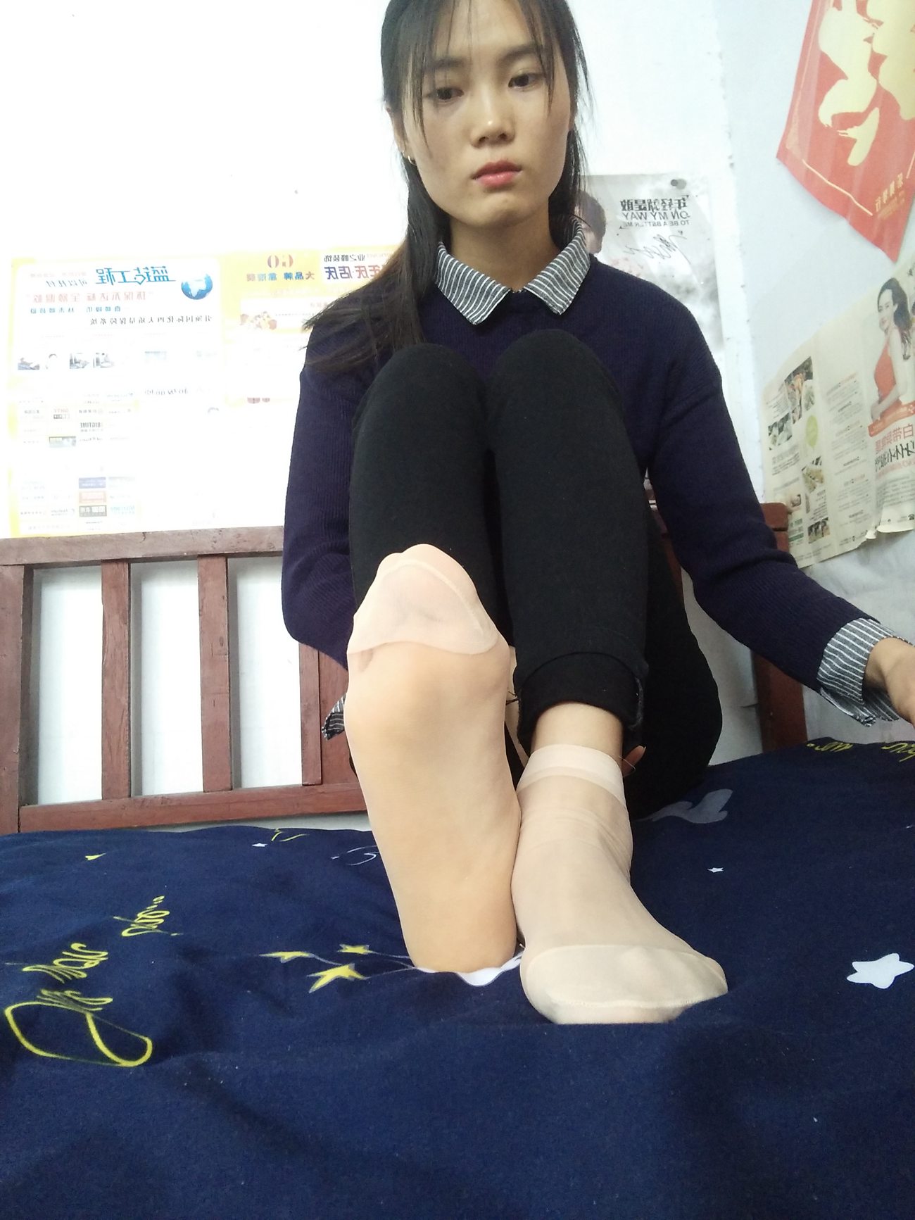 图片[39]-学妹校园寝室短丝系列005期 徐璐[52P] – 速更版-美库