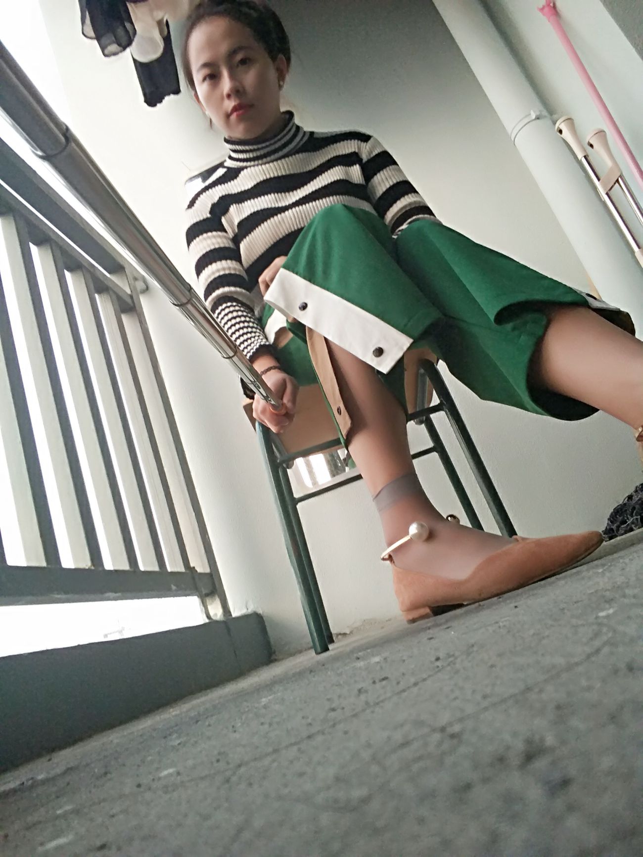 图片[49]-学妹校园寝室短丝系列004期 沈惠玲[63P] – 速更版-美库