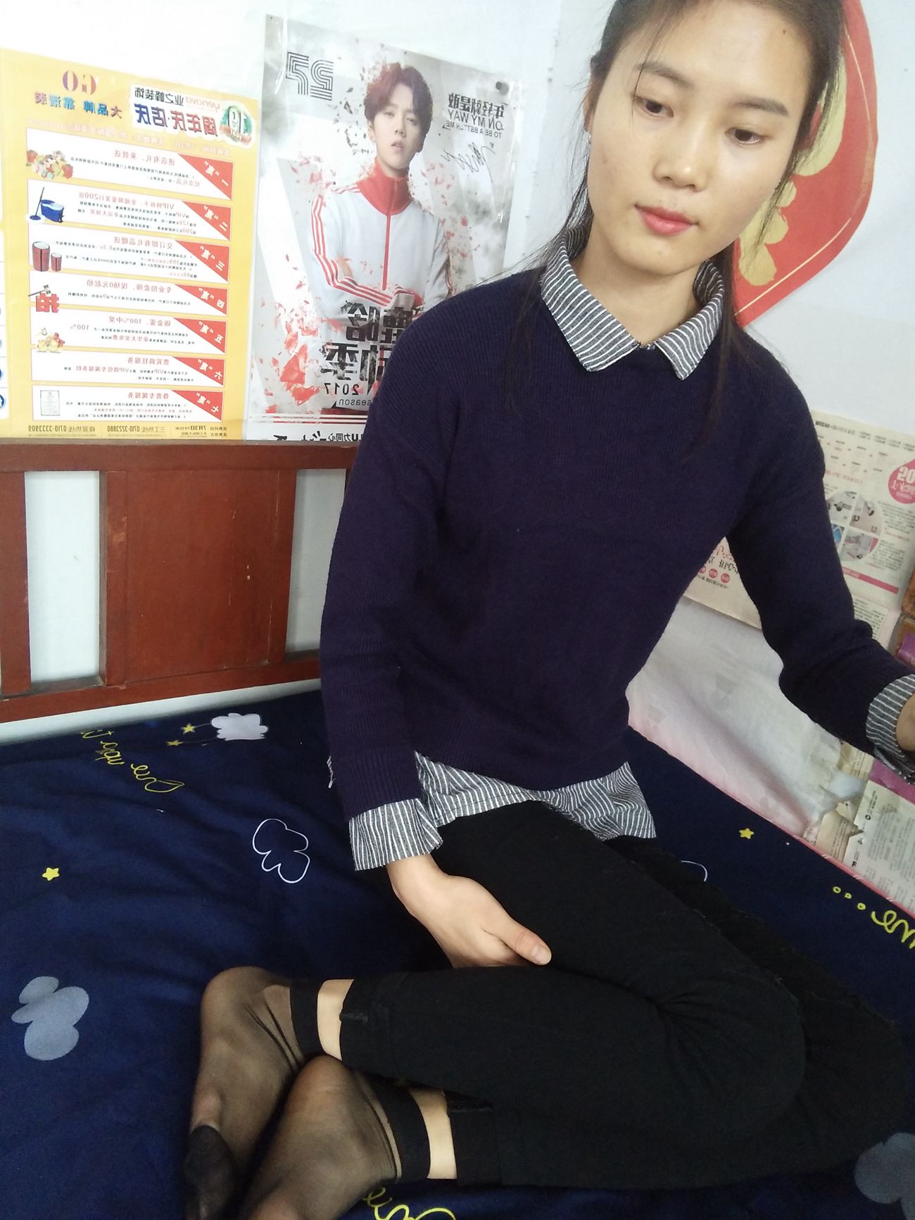 图片[42]-学妹校园寝室短丝系列005期 徐璐[52P] – 速更版-美库