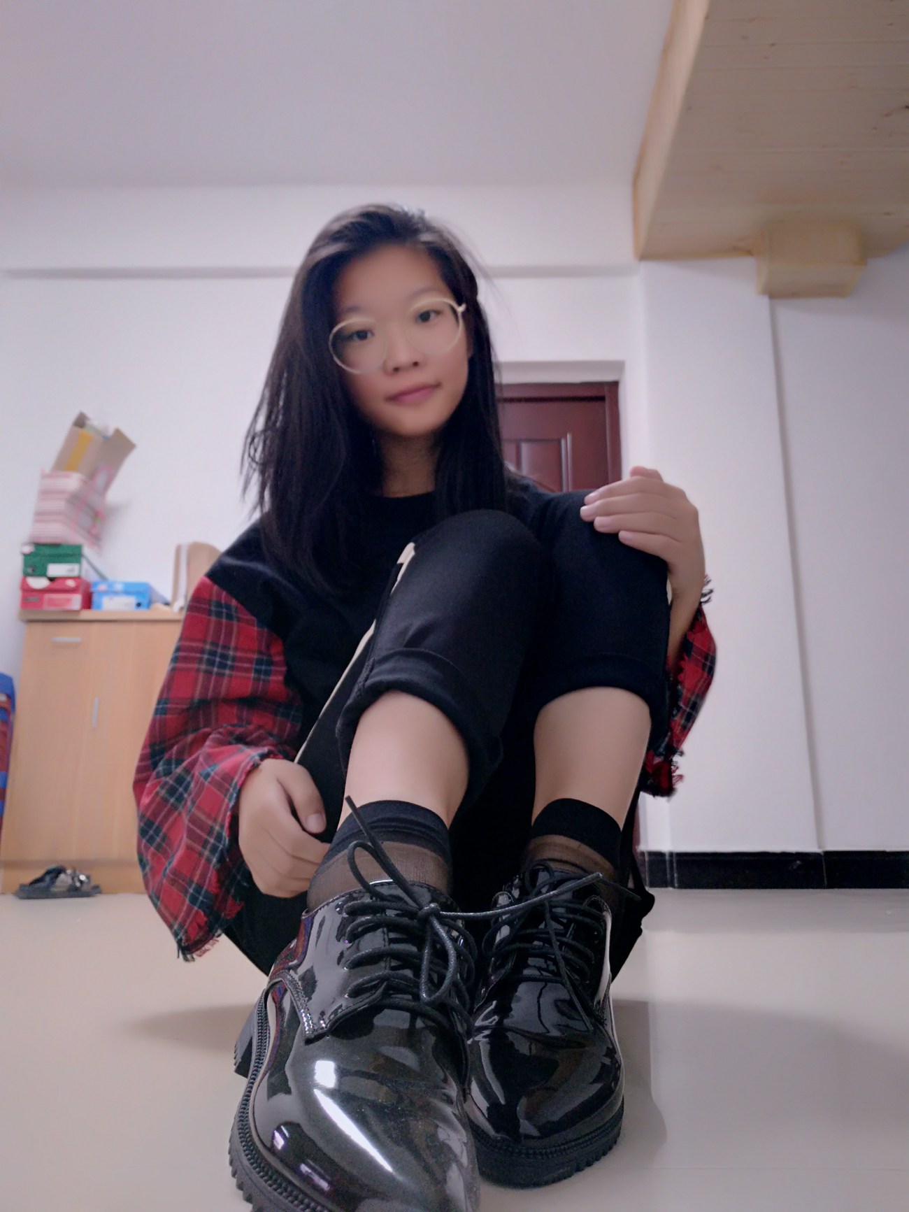 图片[39]-学妹校园寝室短丝系列006期 洪婷婷[83P] – 速更版-美库