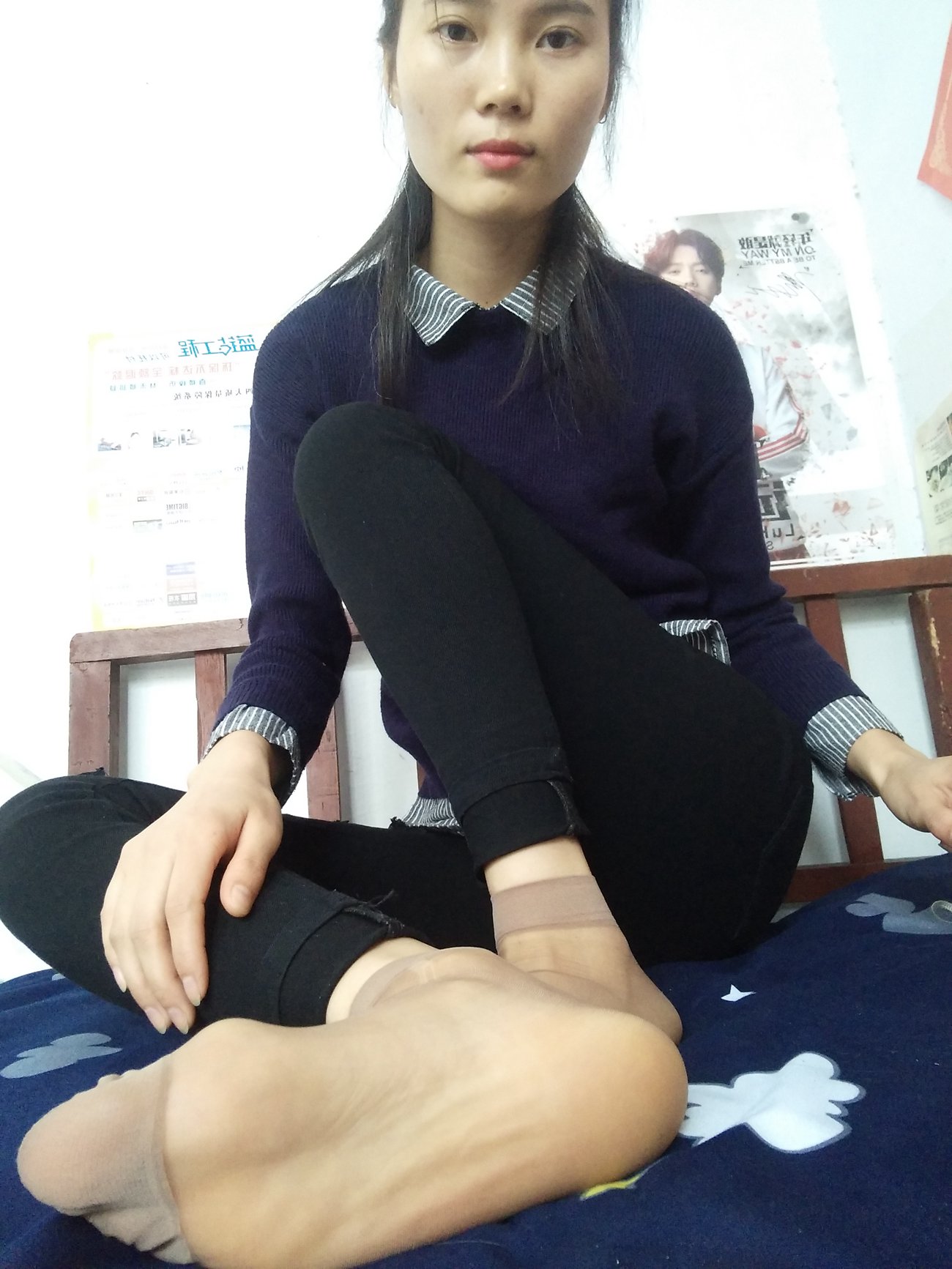 图片[50]-学妹校园寝室短丝系列005期 徐璐[52P] – 速更版-美库