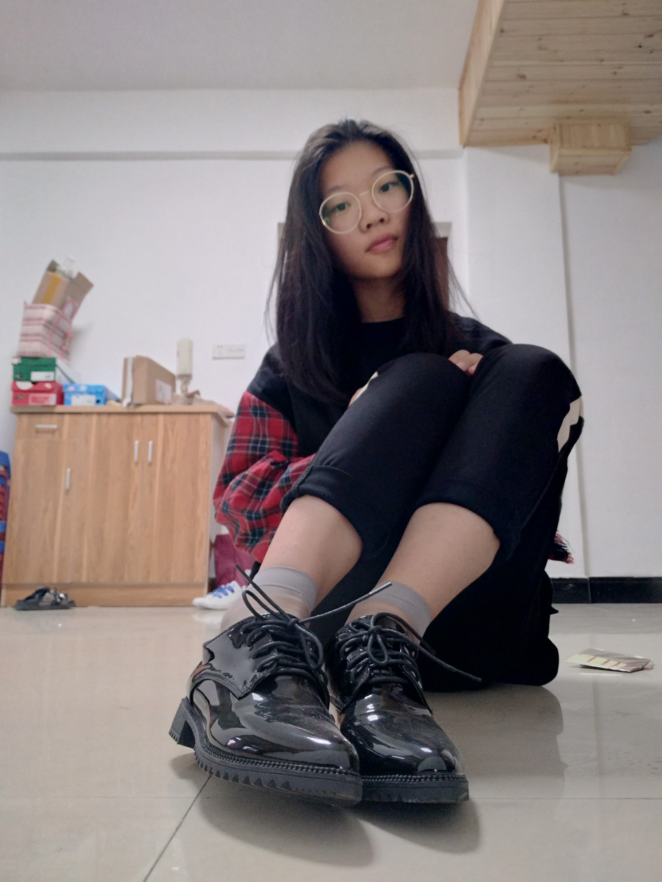 图片[46]-学妹校园寝室短丝系列006期 洪婷婷[83P] – 速更版-美库