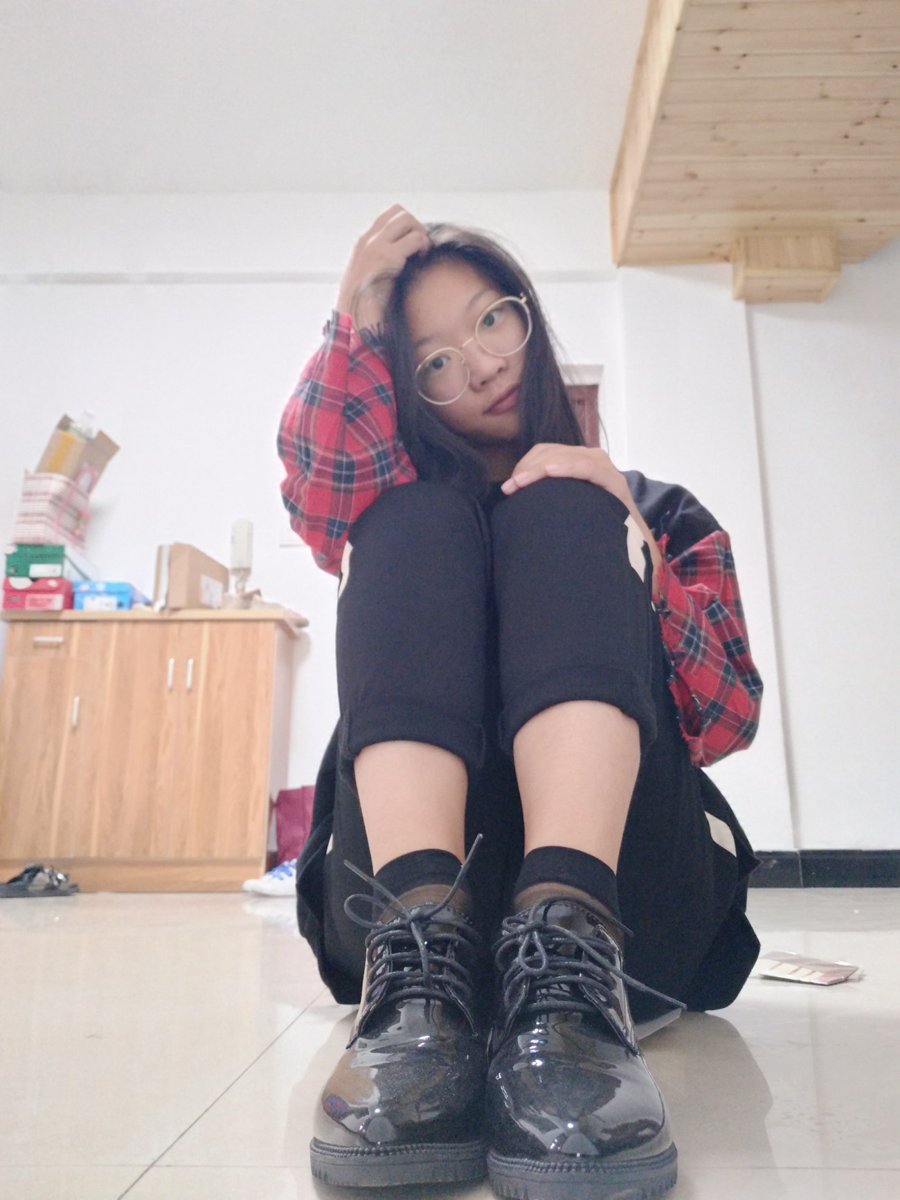 图片[47]-学妹校园寝室短丝系列006期 洪婷婷[83P] – 速更版-美库