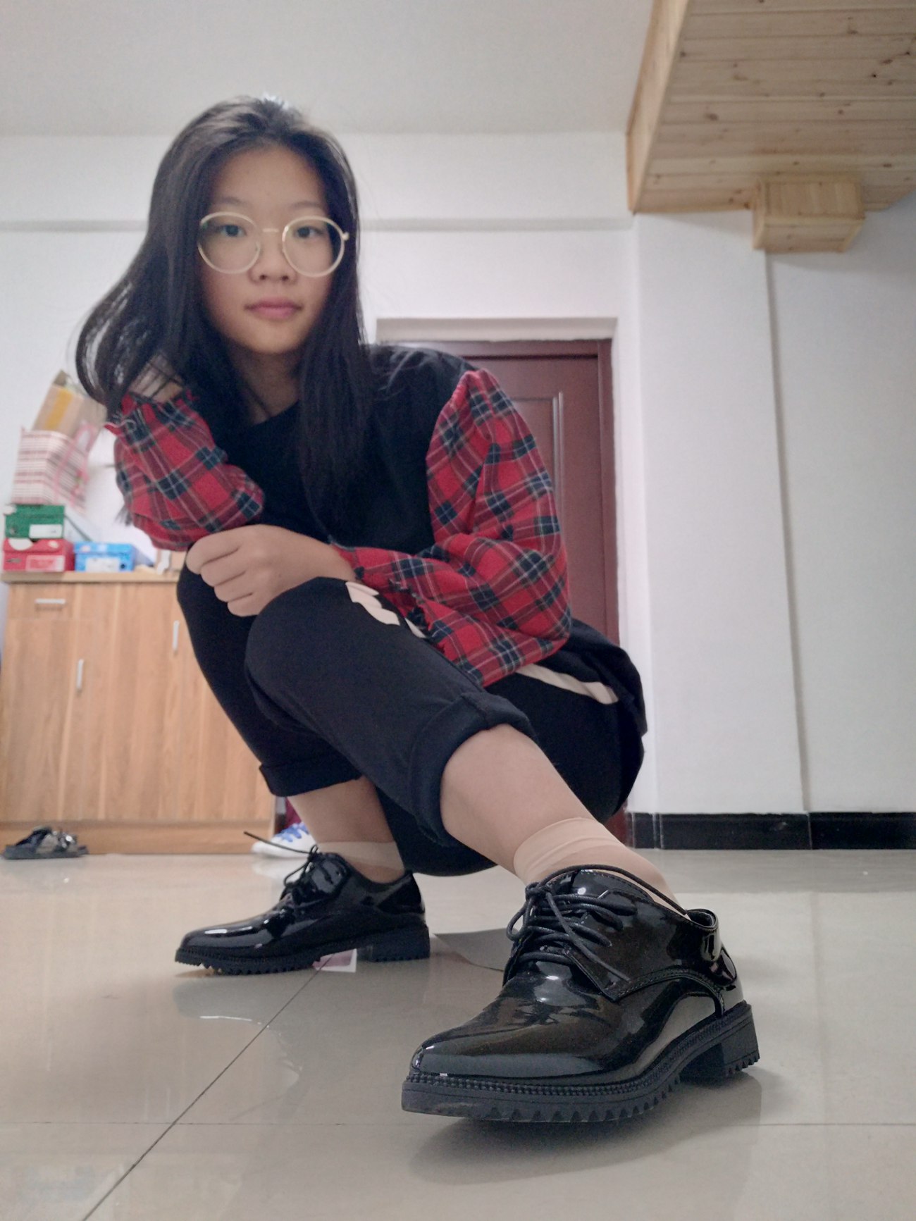 图片[53]-学妹校园寝室短丝系列006期 洪婷婷[83P] – 速更版-美库