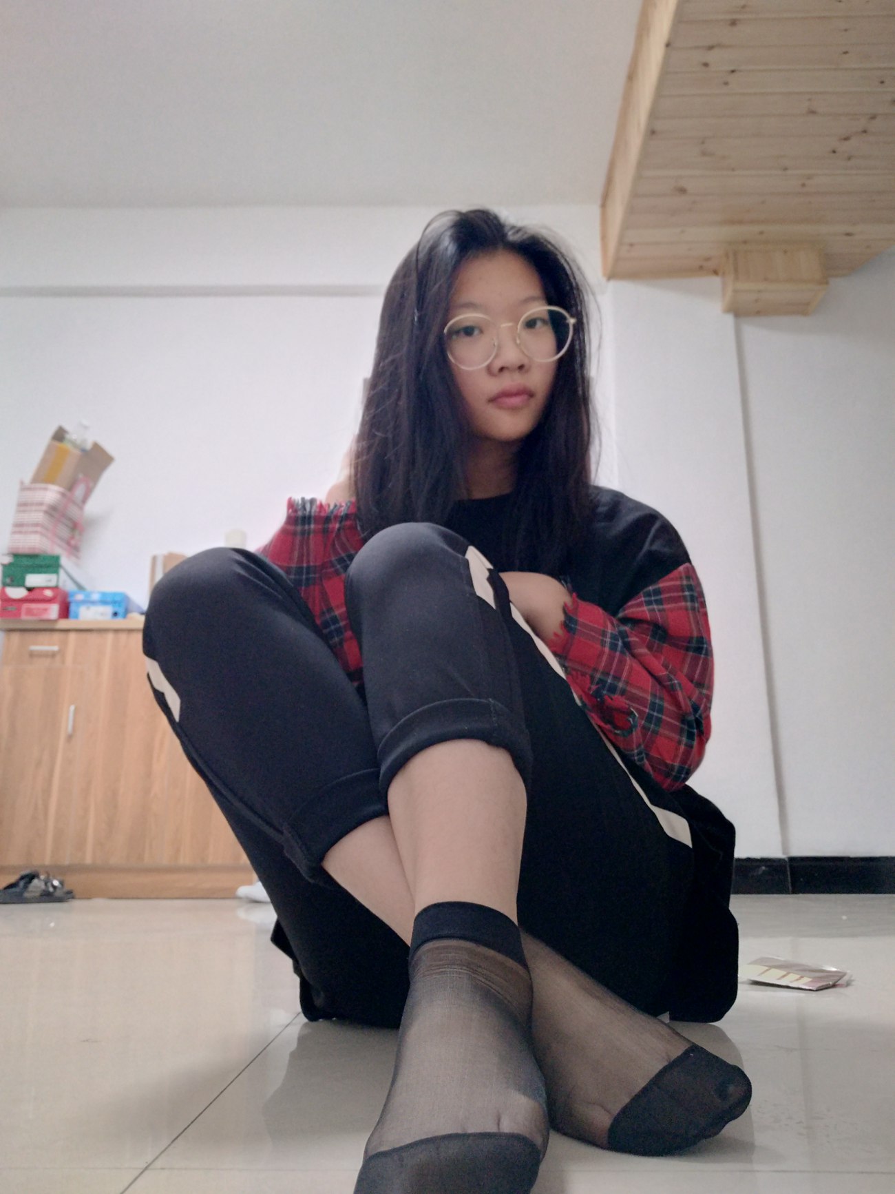 图片[55]-学妹校园寝室短丝系列006期 洪婷婷[83P] – 速更版-美库