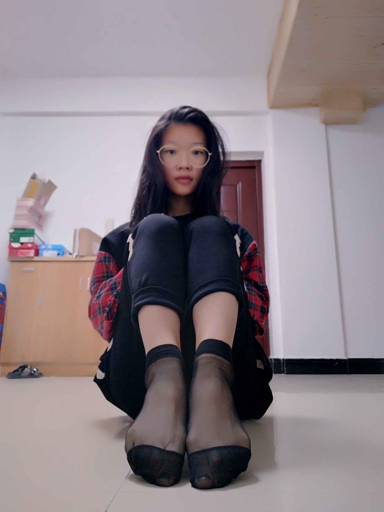 图片[56]-学妹校园寝室短丝系列006期 洪婷婷[83P] – 速更版-美库