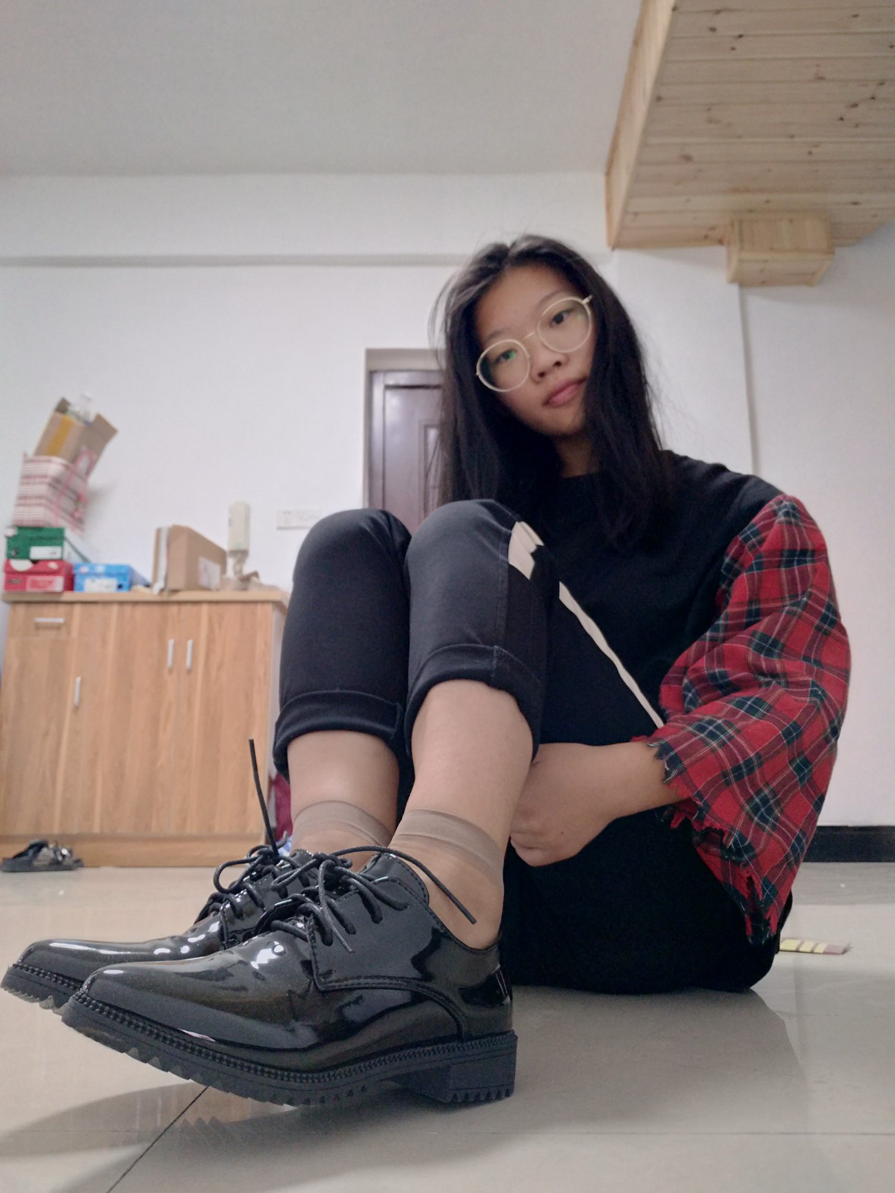 图片[60]-学妹校园寝室短丝系列006期 洪婷婷[83P] – 速更版-美库