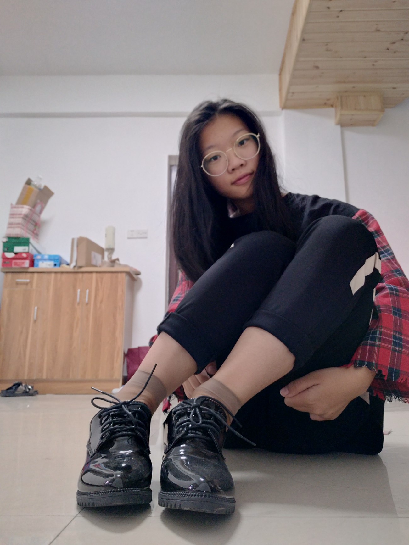 图片[61]-学妹校园寝室短丝系列006期 洪婷婷[83P] – 速更版-美库