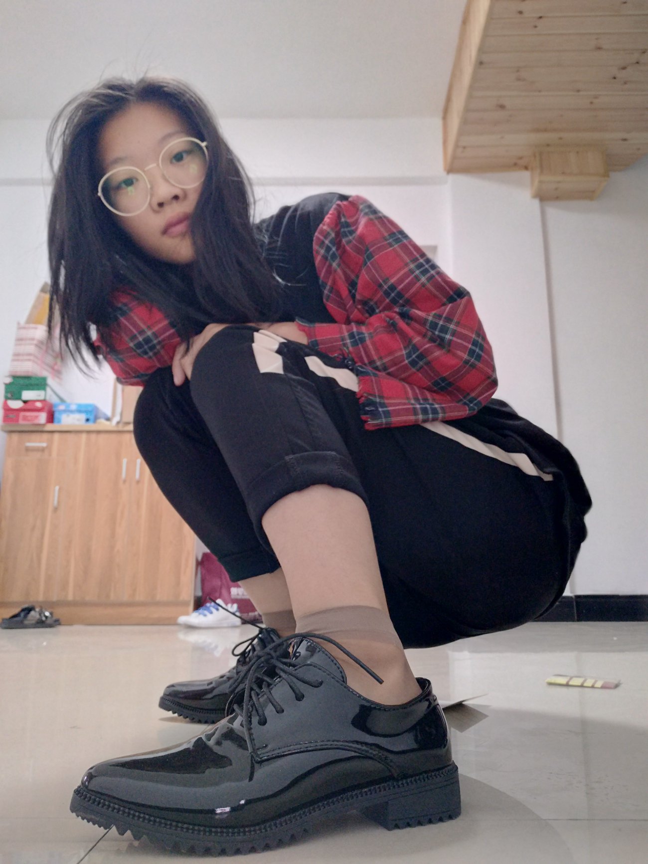 图片[63]-学妹校园寝室短丝系列006期 洪婷婷[83P] – 速更版-美库