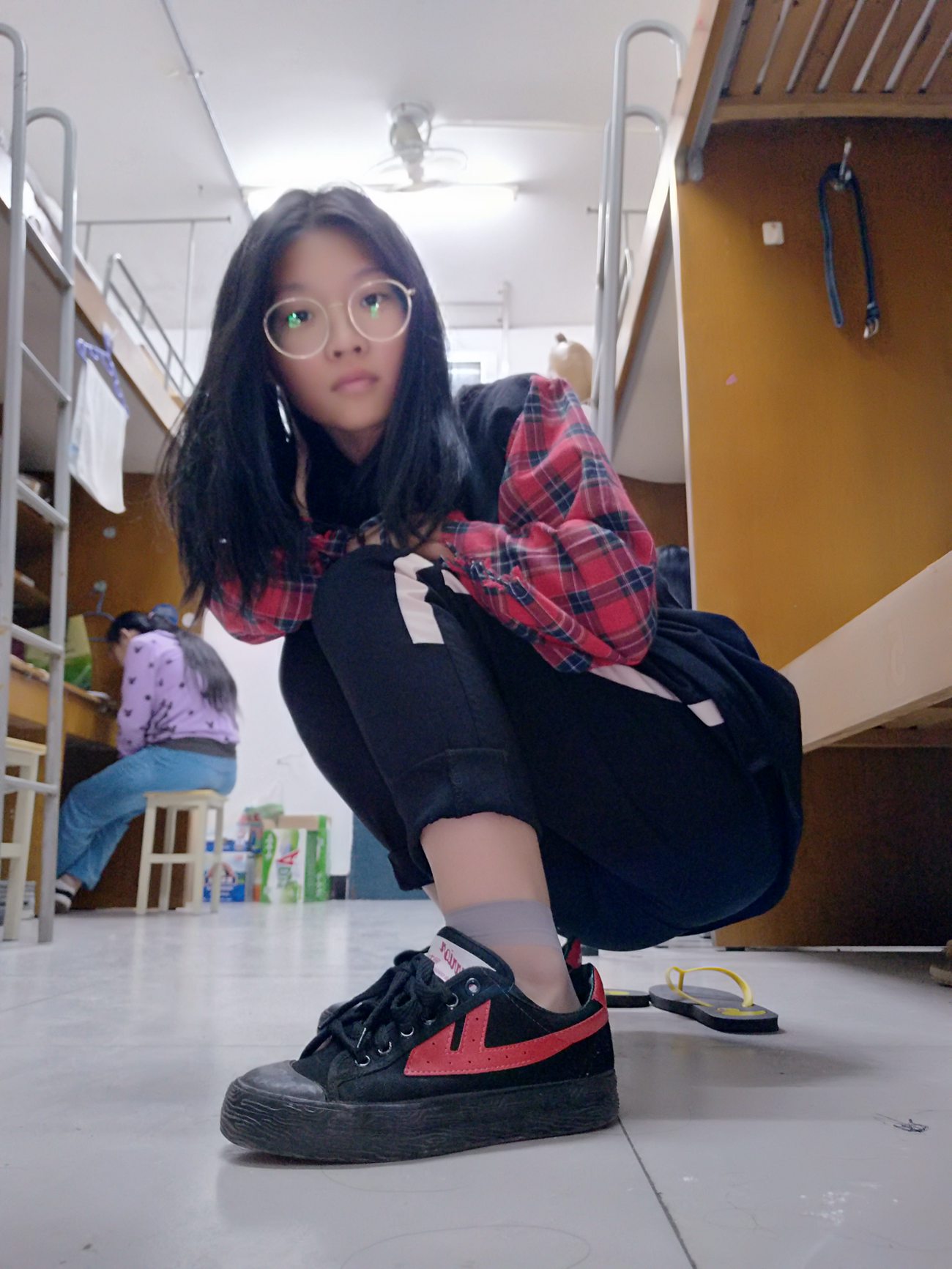 图片[67]-学妹校园寝室短丝系列006期 洪婷婷[83P] – 速更版-美库