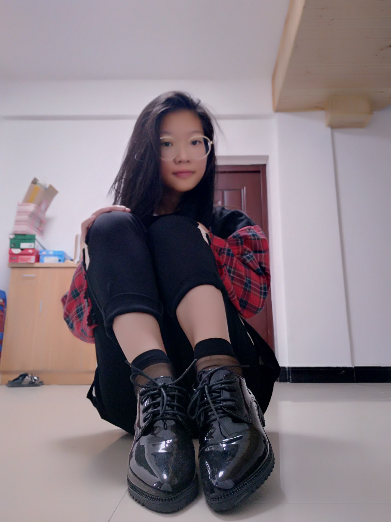 图片[68]-学妹校园寝室短丝系列006期 洪婷婷[83P] – 速更版-美库