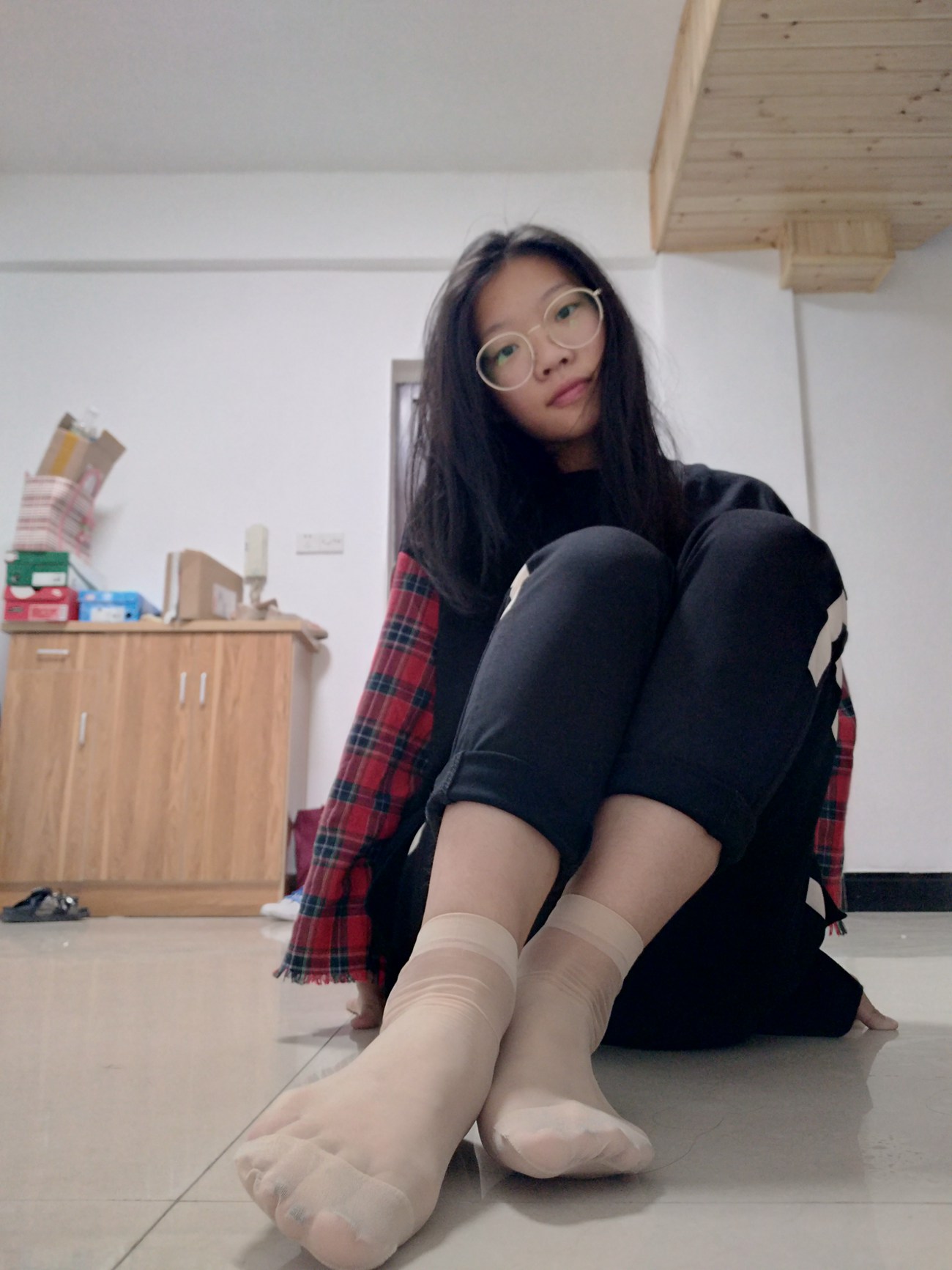 图片[69]-学妹校园寝室短丝系列006期 洪婷婷[83P] – 速更版-美库