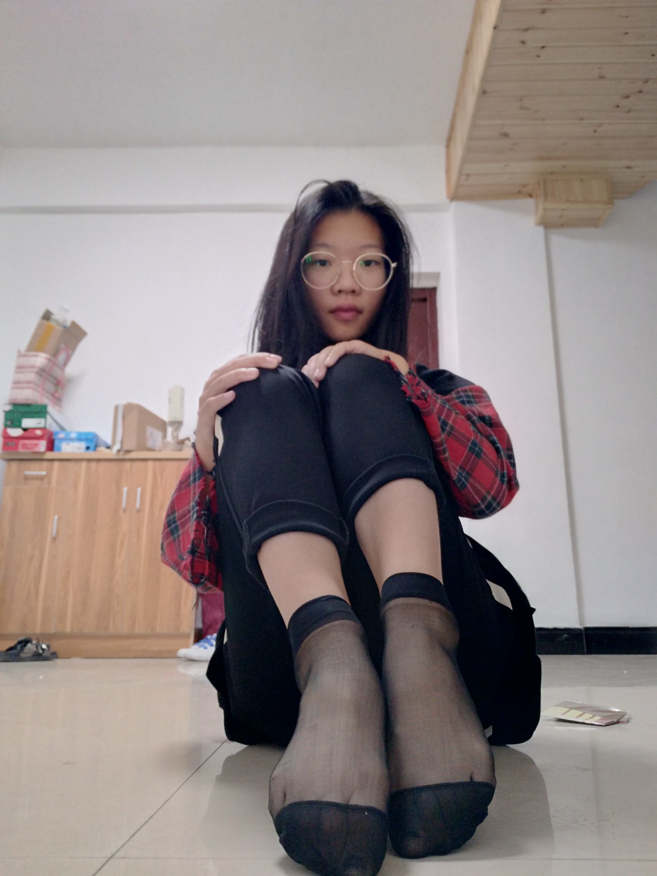 图片[71]-学妹校园寝室短丝系列006期 洪婷婷[83P] – 速更版-美库