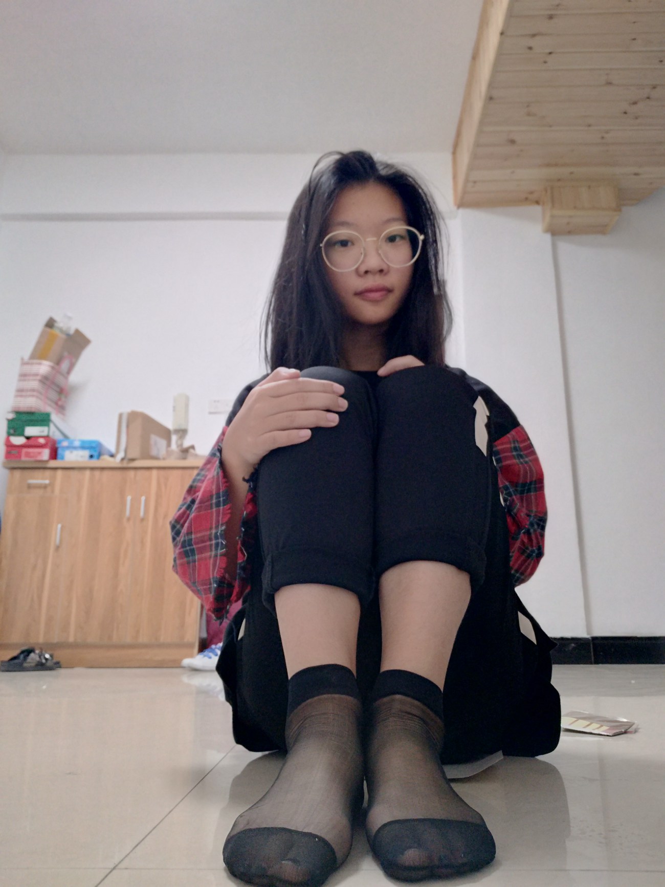 图片[73]-学妹校园寝室短丝系列006期 洪婷婷[83P] – 速更版-美库