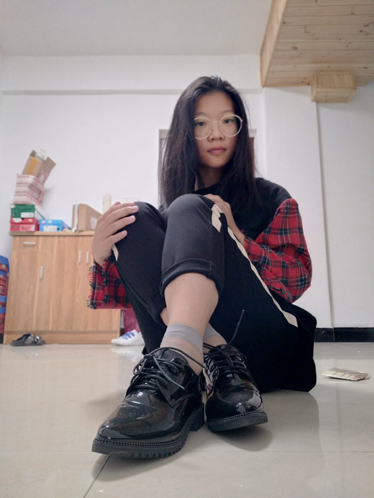 图片[77]-学妹校园寝室短丝系列006期 洪婷婷[83P] – 速更版-美库