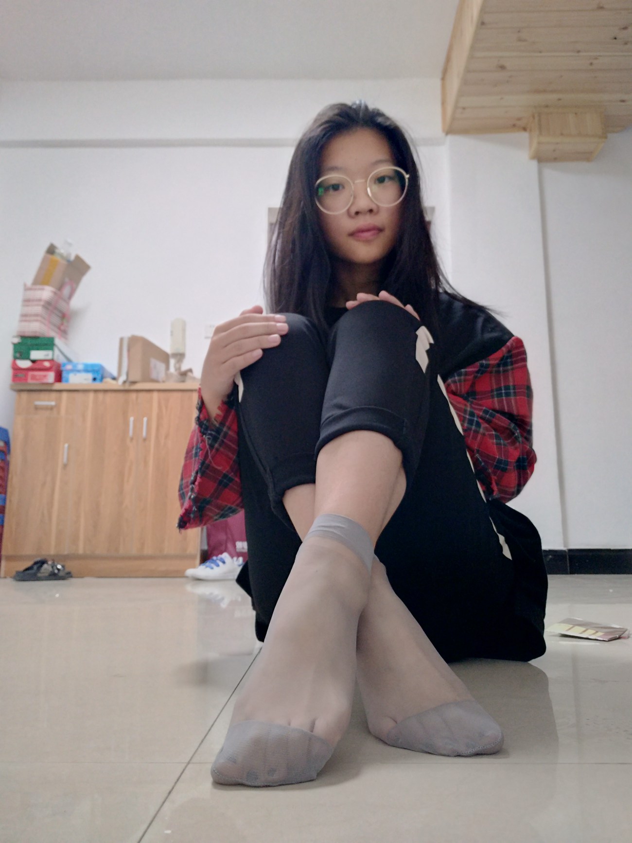 图片[78]-学妹校园寝室短丝系列006期 洪婷婷[83P] – 速更版-美库