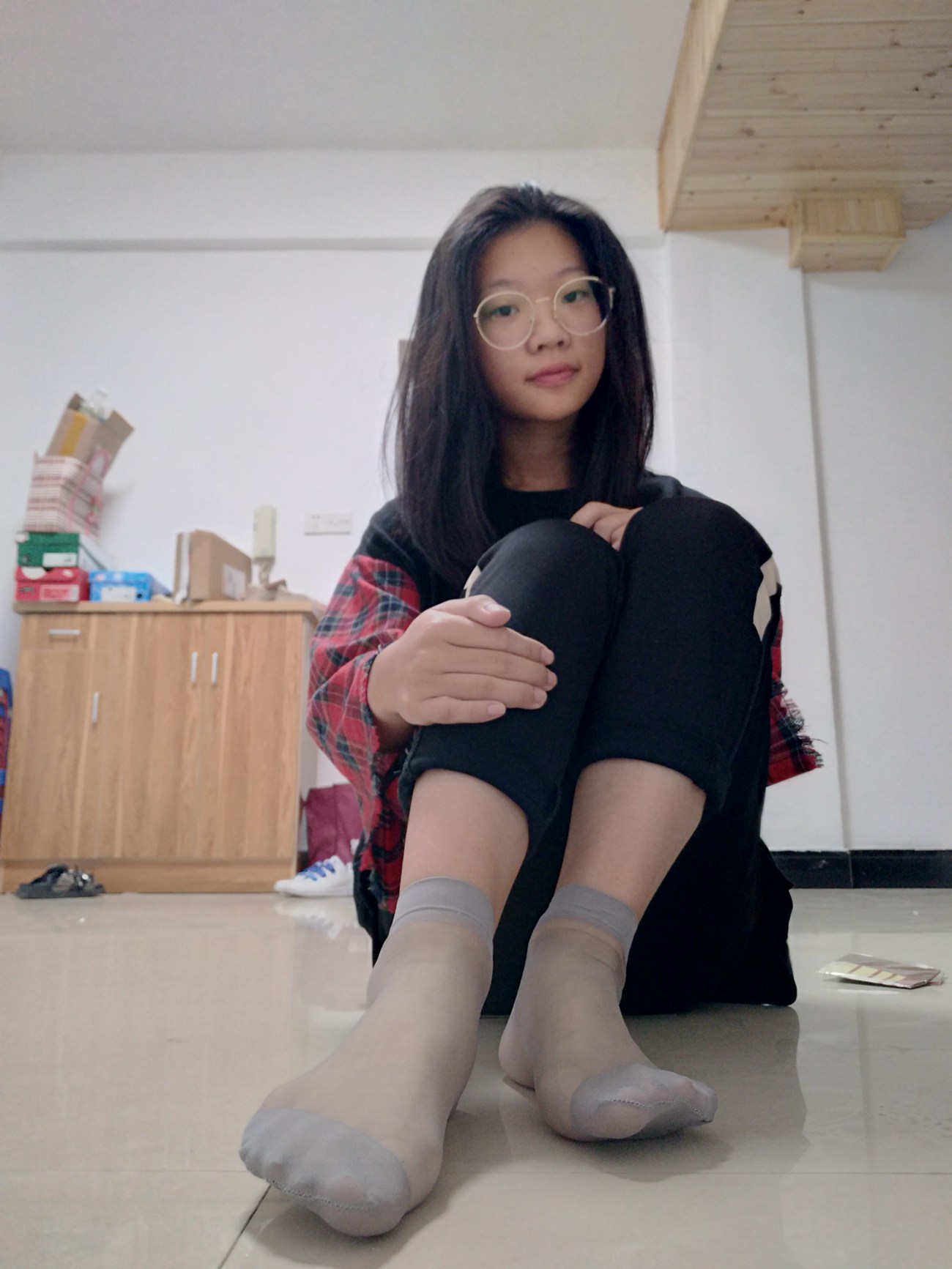 图片[81]-学妹校园寝室短丝系列006期 洪婷婷[83P] – 速更版-美库