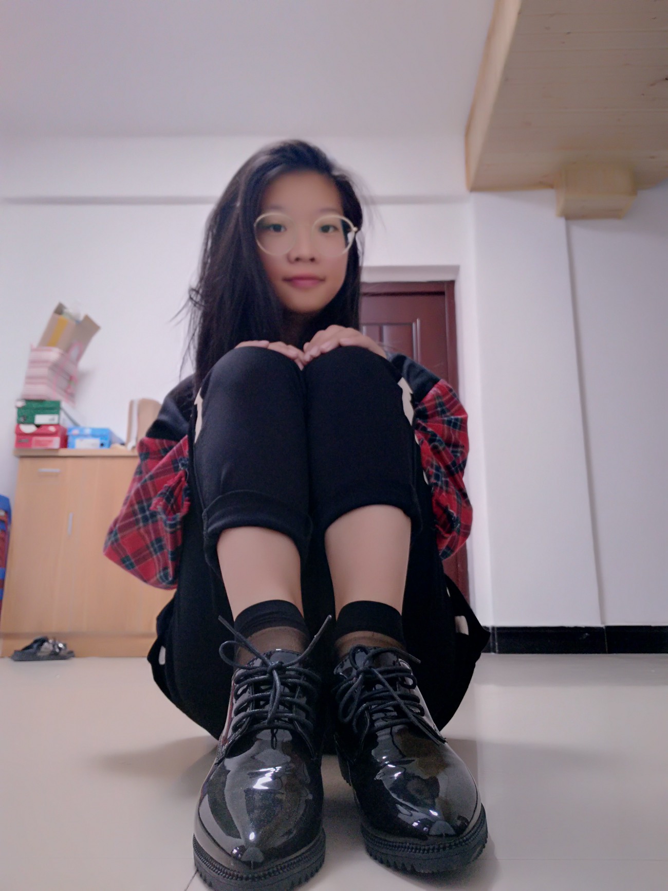 图片[83]-学妹校园寝室短丝系列006期 洪婷婷[83P] – 速更版-美库