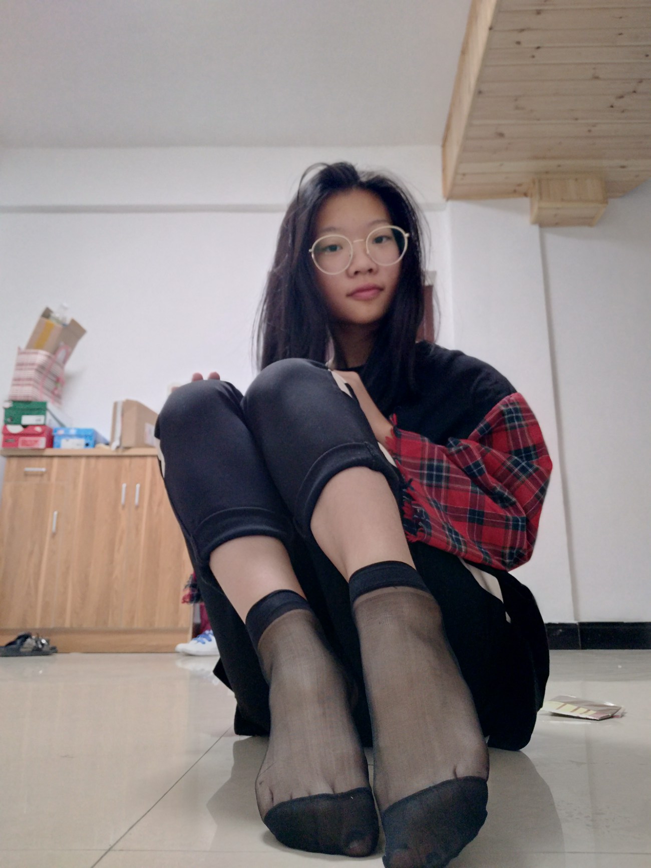 图片[84]-学妹校园寝室短丝系列006期 洪婷婷[83P] – 速更版-美库