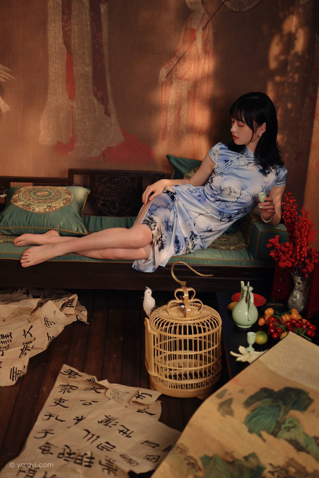 图片[26]-[YALAYI雅拉伊] 2022.03.18 NO.910 绝代芳华 京京[45P] – 速更版-美库