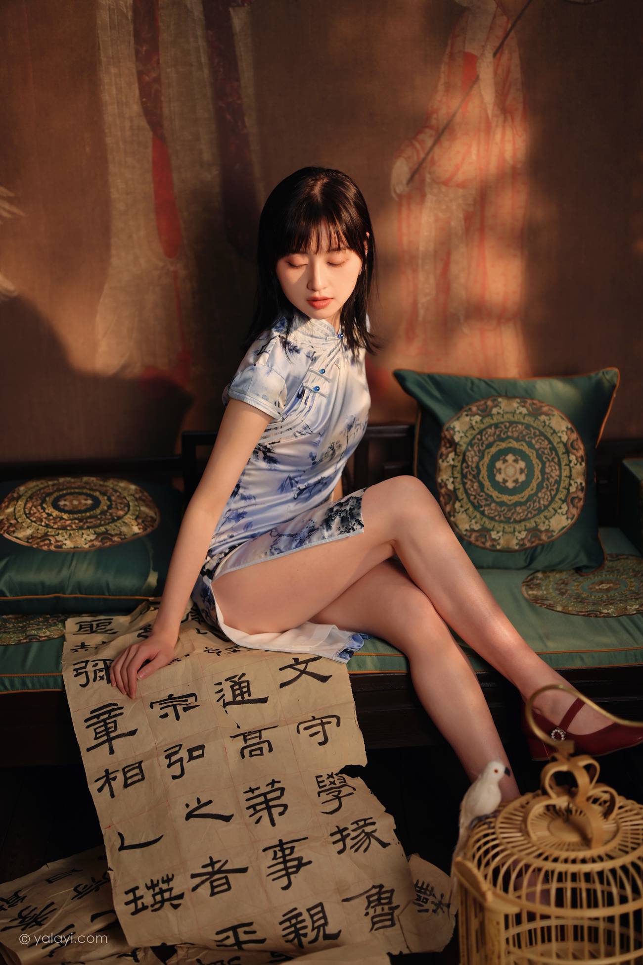 图片[44]-[YALAYI雅拉伊] 2022.03.18 NO.910 绝代芳华 京京[45P] – 速更版-美库