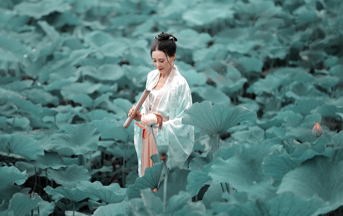 图片[8]-[YITUYU艺图语] 2021.08.16 采莲曲 莲 [31P] – 速更版-美库