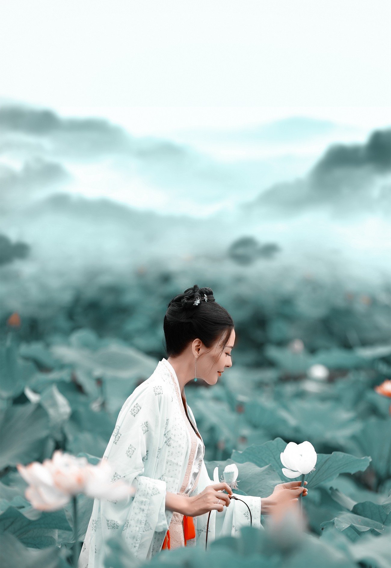 图片[13]-[YITUYU艺图语] 2021.08.16 采莲曲 莲 [31P] – 速更版-美库