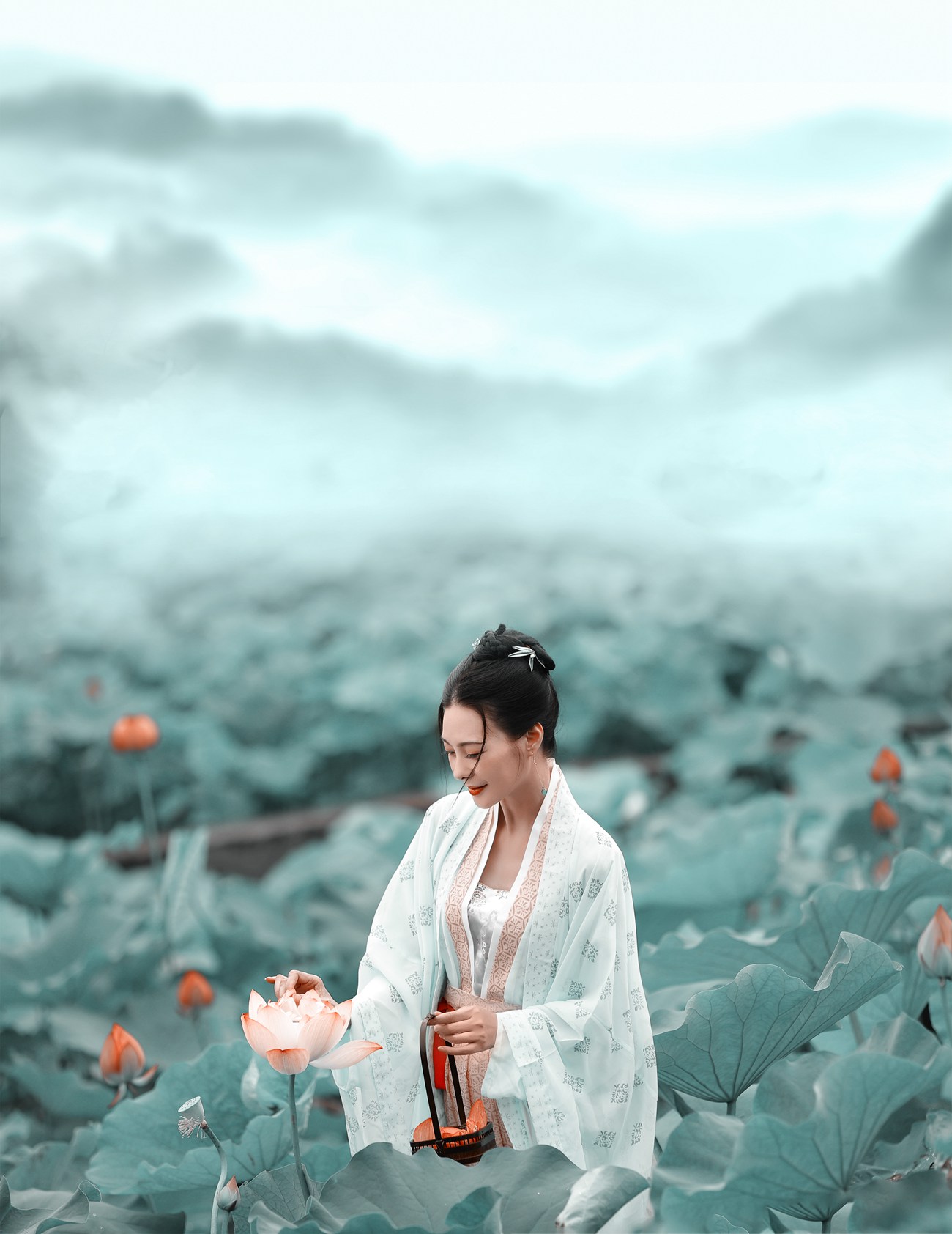 图片[14]-[YITUYU艺图语] 2021.08.16 采莲曲 莲 [31P] – 速更版-美库