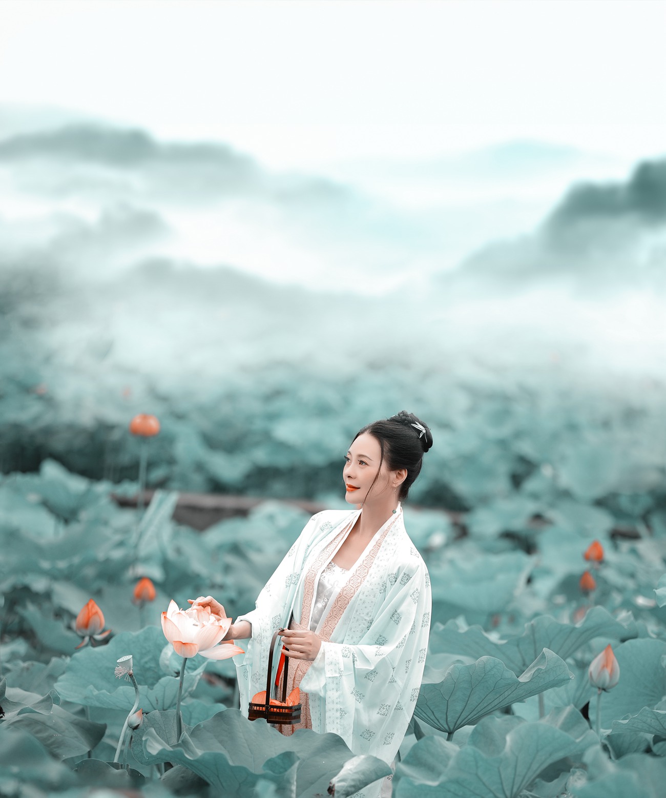 图片[15]-[YITUYU艺图语] 2021.08.16 采莲曲 莲 [31P] – 速更版-美库