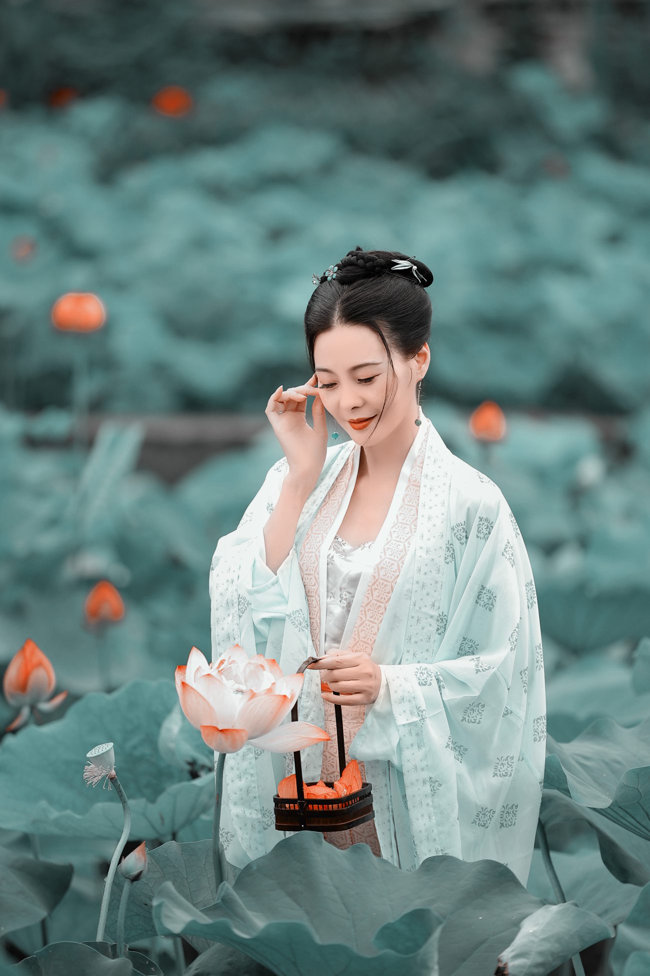 图片[16]-[YITUYU艺图语] 2021.08.16 采莲曲 莲 [31P] – 速更版-美库