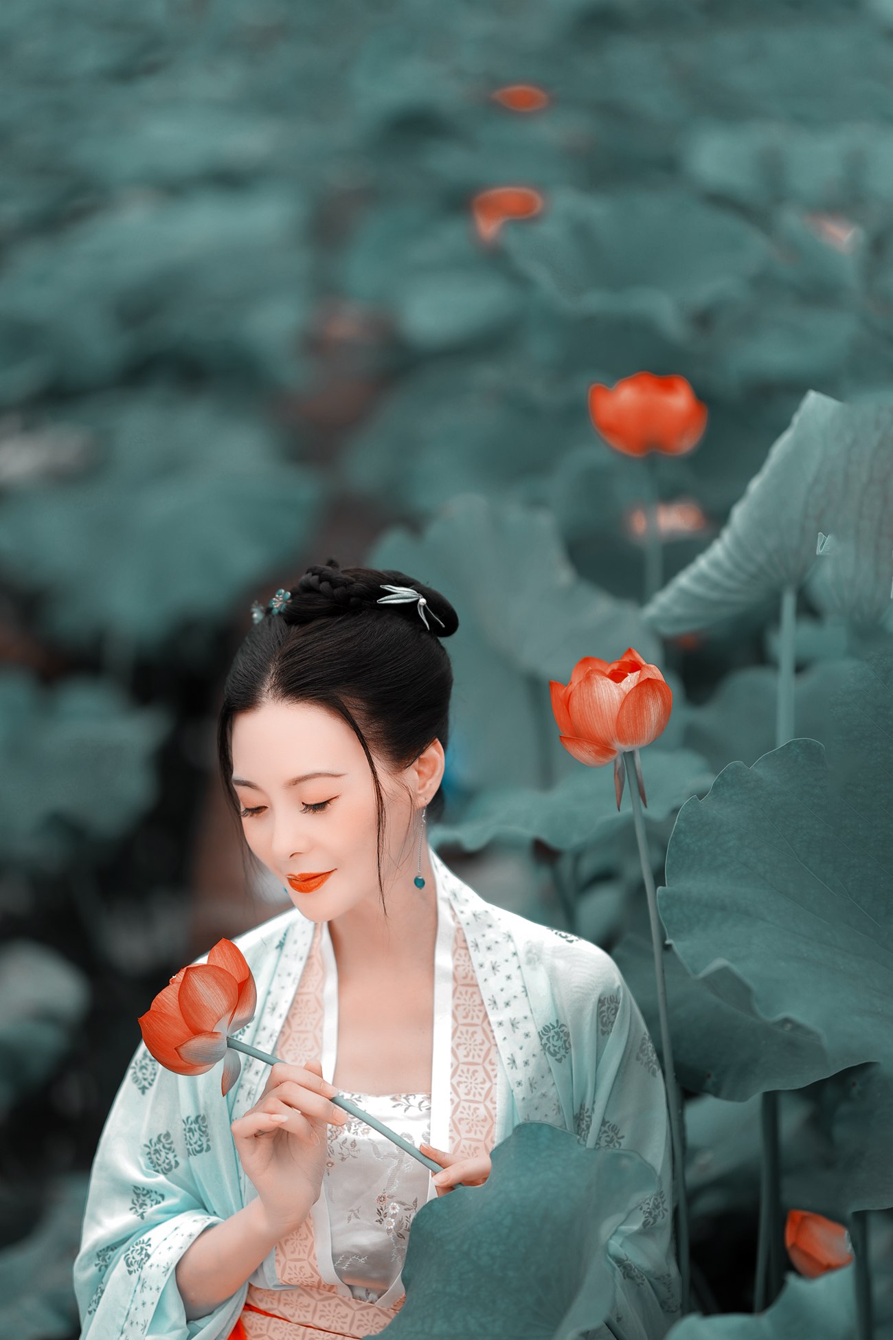 图片[25]-[YITUYU艺图语] 2021.08.16 采莲曲 莲 [31P] – 速更版-美库