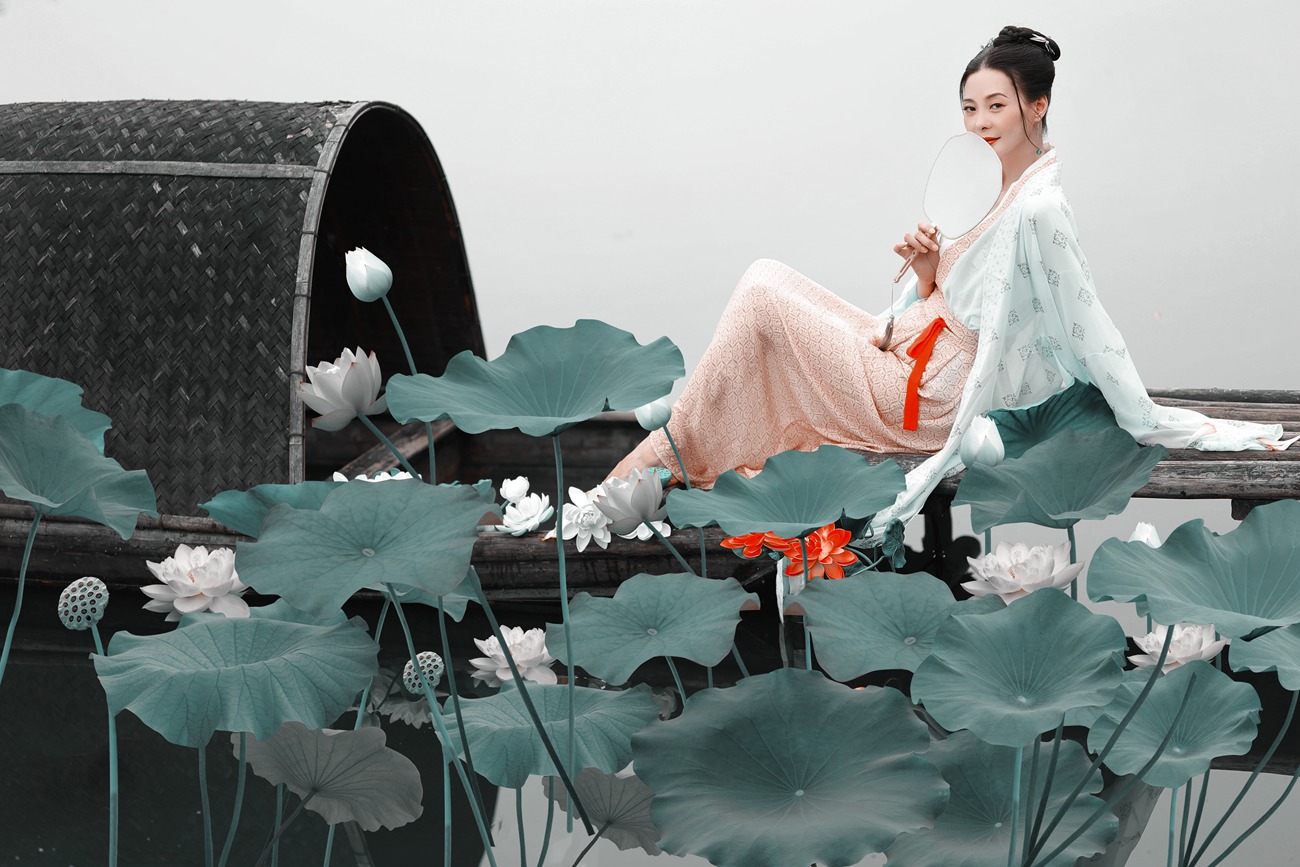 图片[30]-[YITUYU艺图语] 2021.08.16 采莲曲 莲 [31P] – 速更版-美库