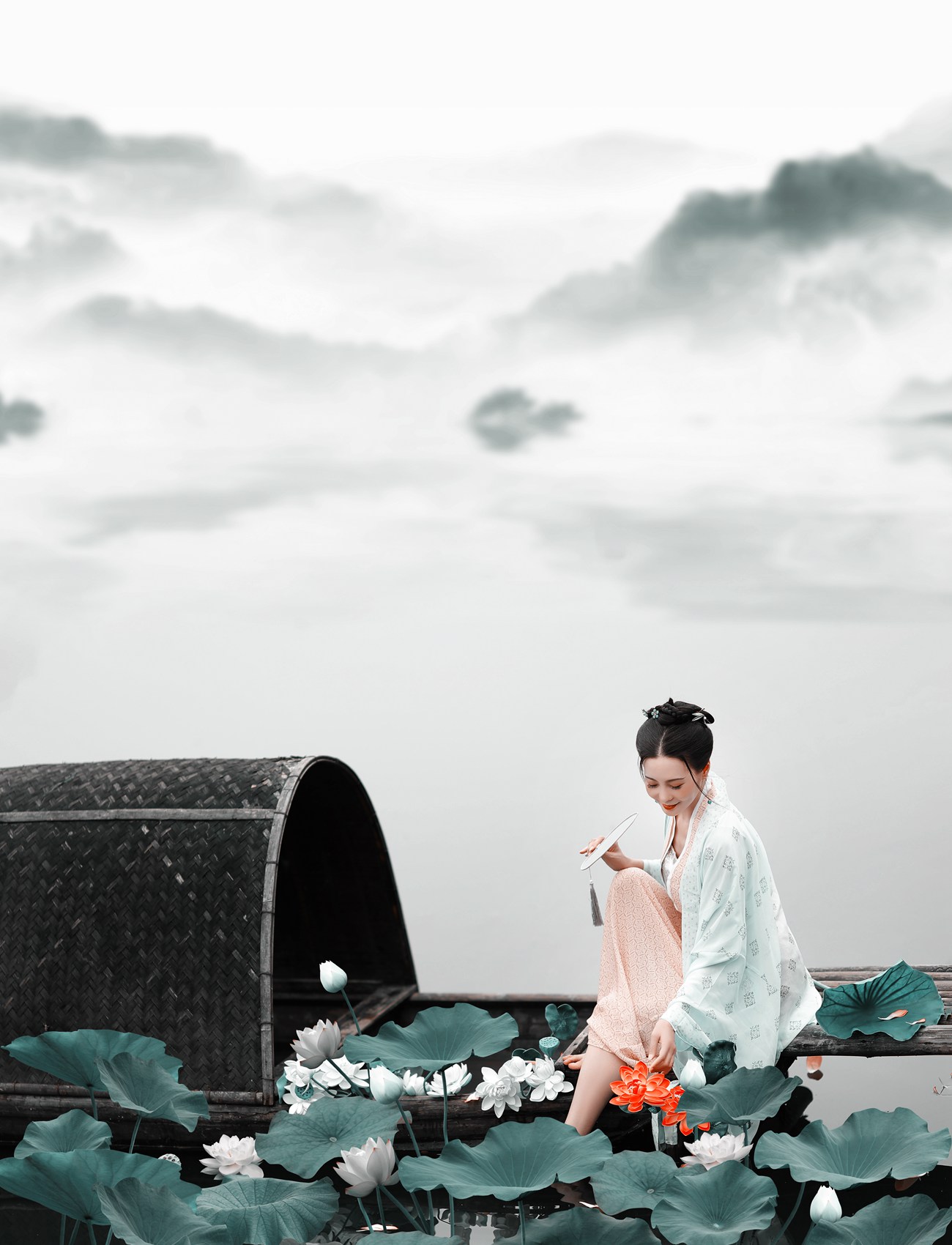 图片[32]-[YITUYU艺图语] 2021.08.16 采莲曲 莲 [31P] – 速更版-美库