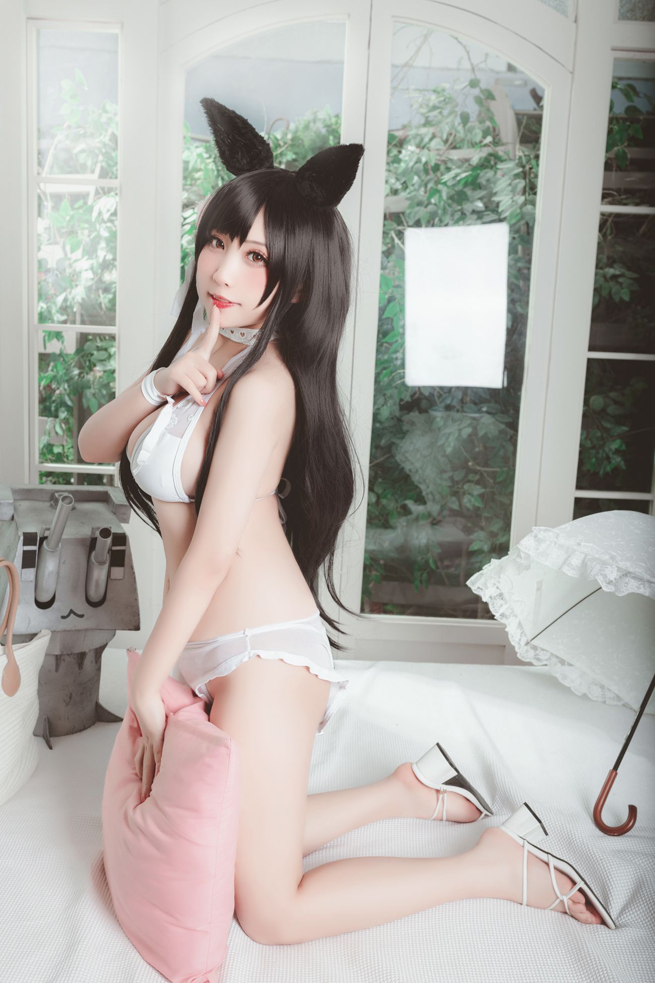 图片[13]-貓田聖奈奈(桃之啾啾)- 爱宕泳装 盛夏进行曲[25P] – 速更版-美库