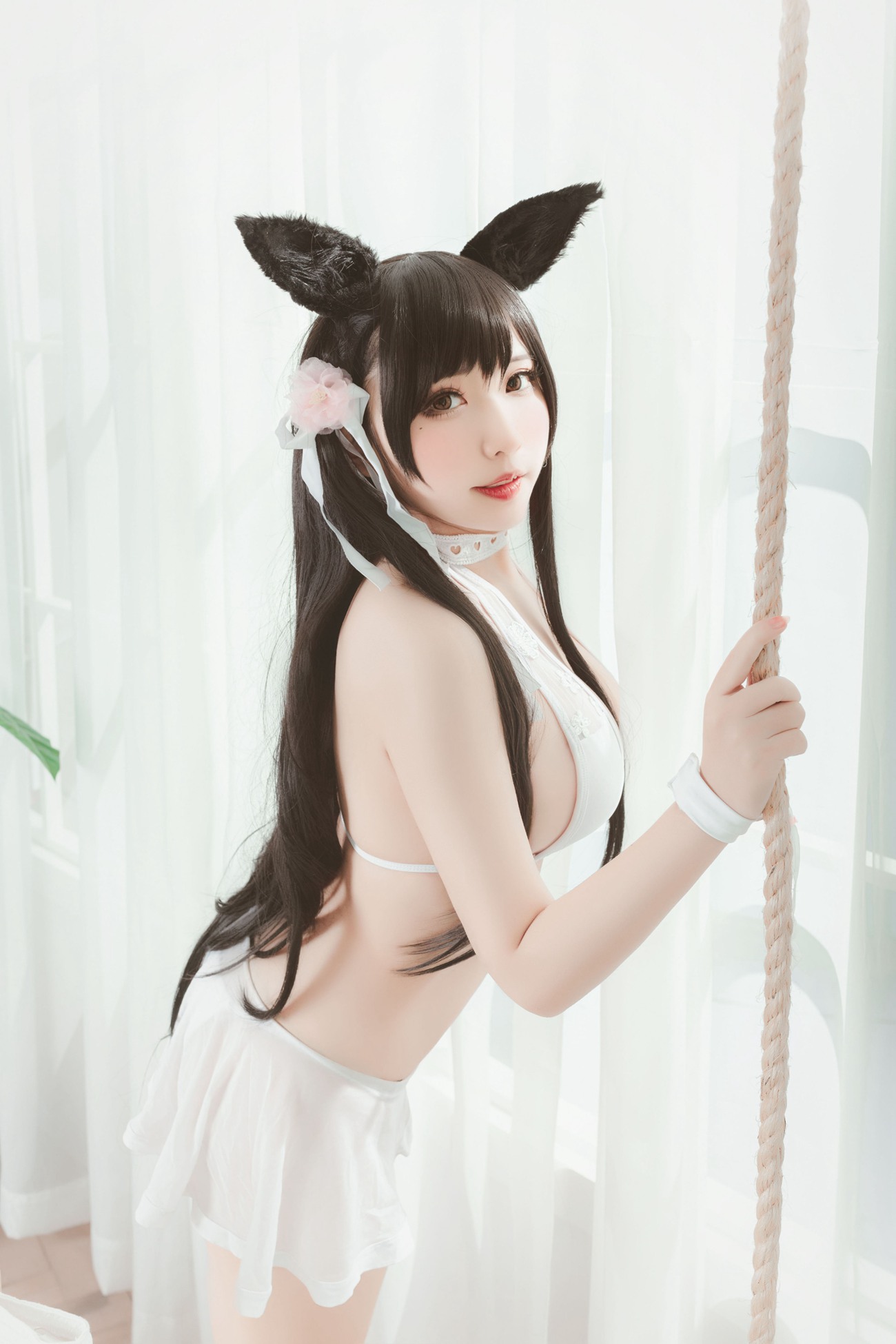 图片[18]-貓田聖奈奈(桃之啾啾)- 爱宕泳装 盛夏进行曲[25P] – 速更版-美库