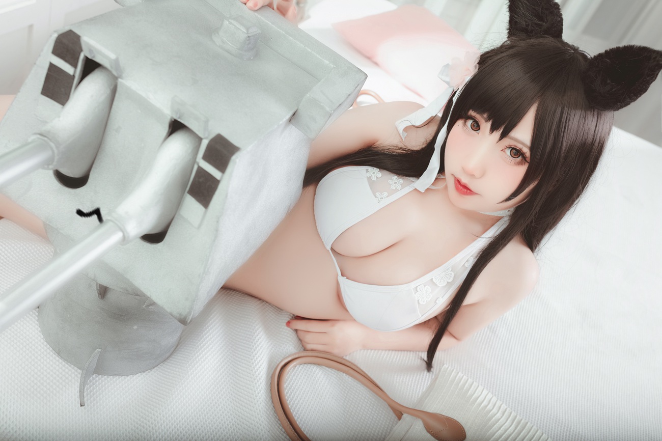 图片[21]-貓田聖奈奈(桃之啾啾)- 爱宕泳装 盛夏进行曲[25P] – 速更版-美库