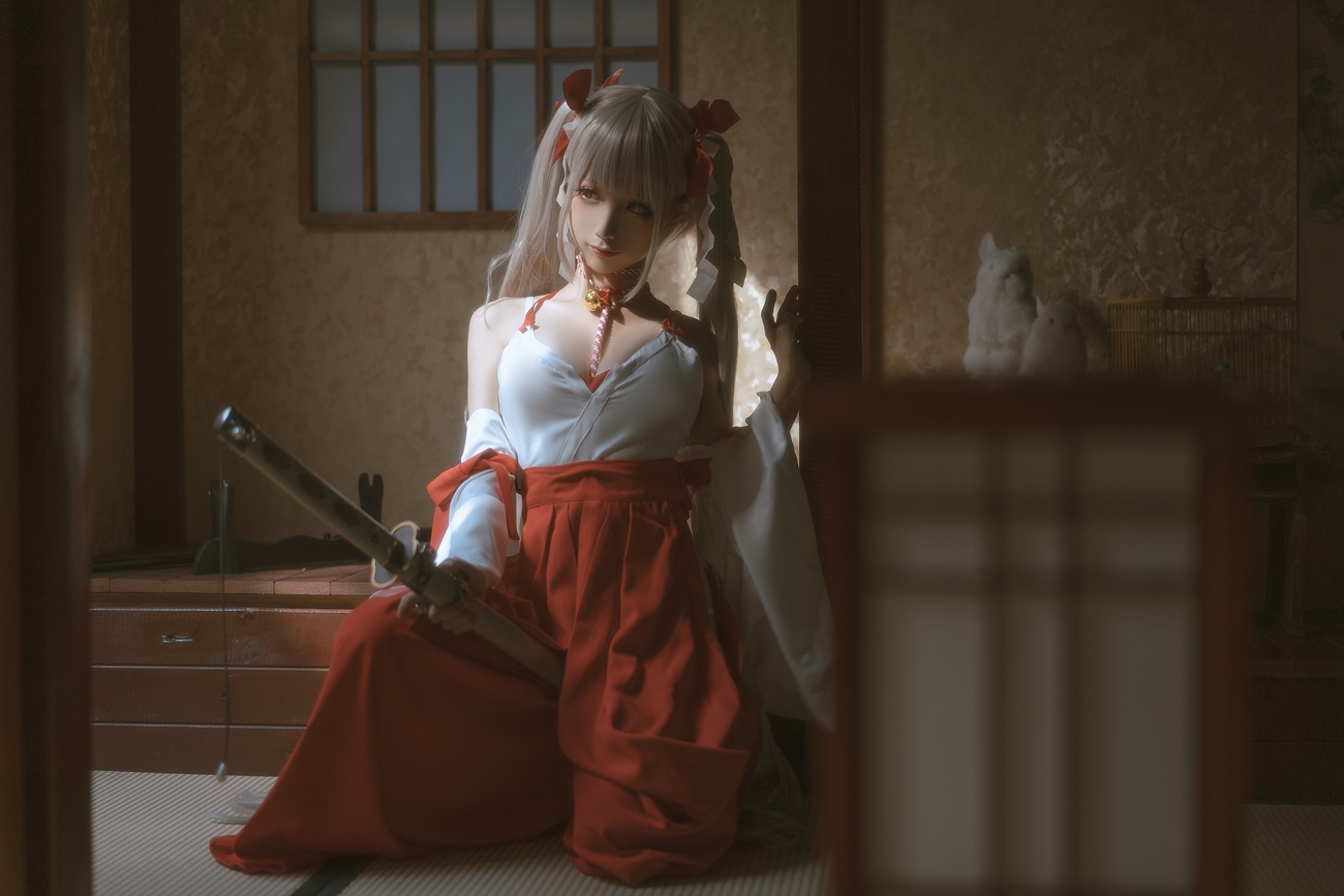 图片[56]-蠢沫沫 – 可畏巫女[55P] – 速更版-美库