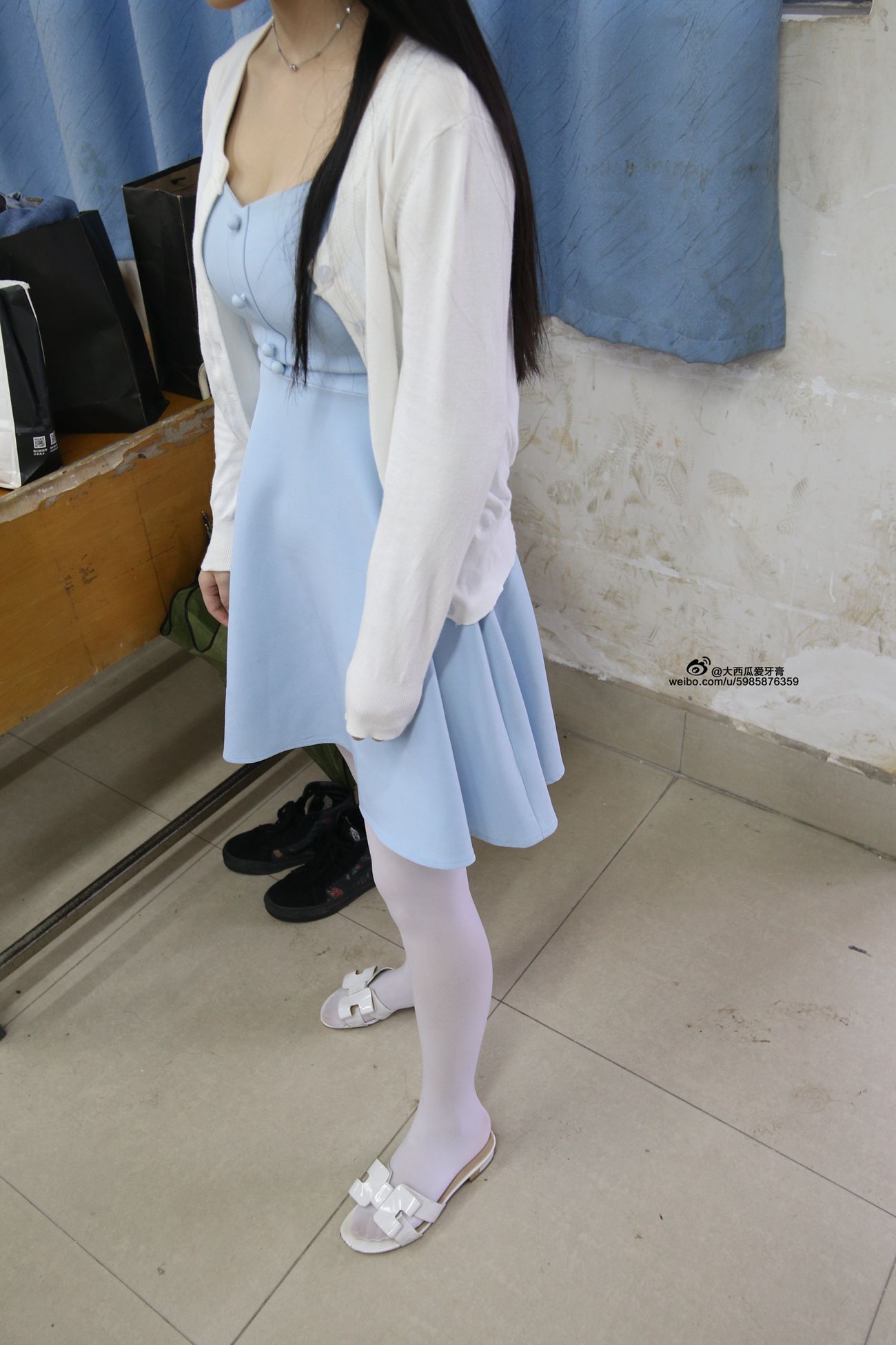 图片[12]-大西瓜爱牙膏-早期作品-Z4-1 小蓝裙 [261P] – 速更版-美库