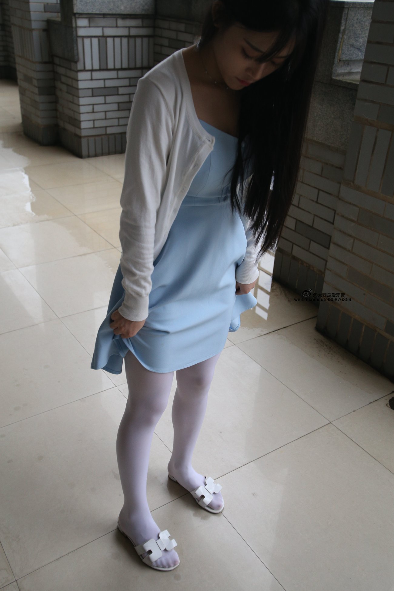 图片[133]-大西瓜爱牙膏-早期作品-Z4-1 小蓝裙 [261P] – 速更版-美库