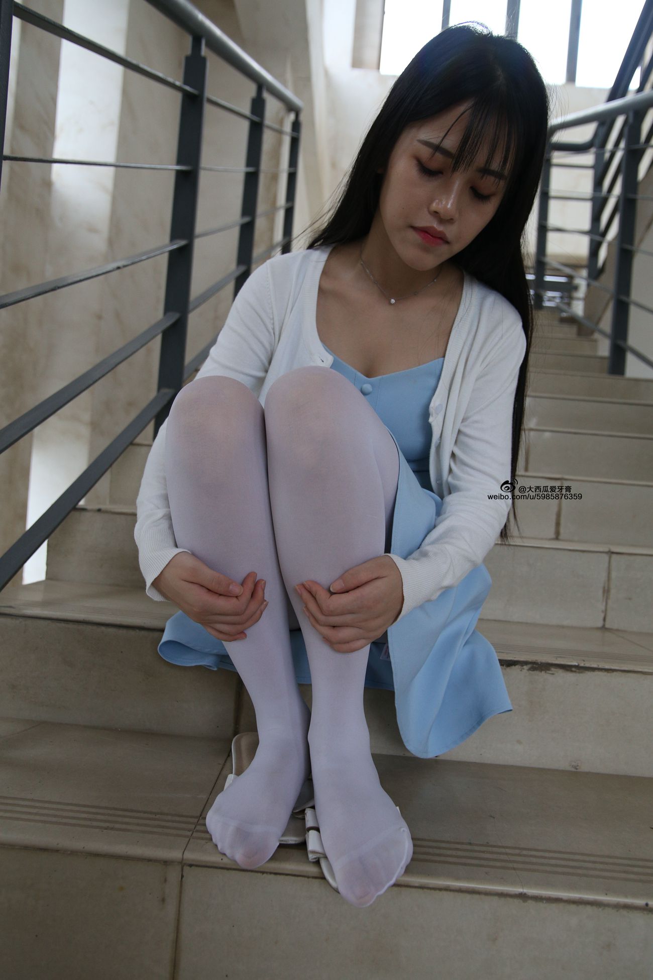 图片[204]-大西瓜爱牙膏-早期作品-Z4-1 小蓝裙 [261P] – 速更版-美库