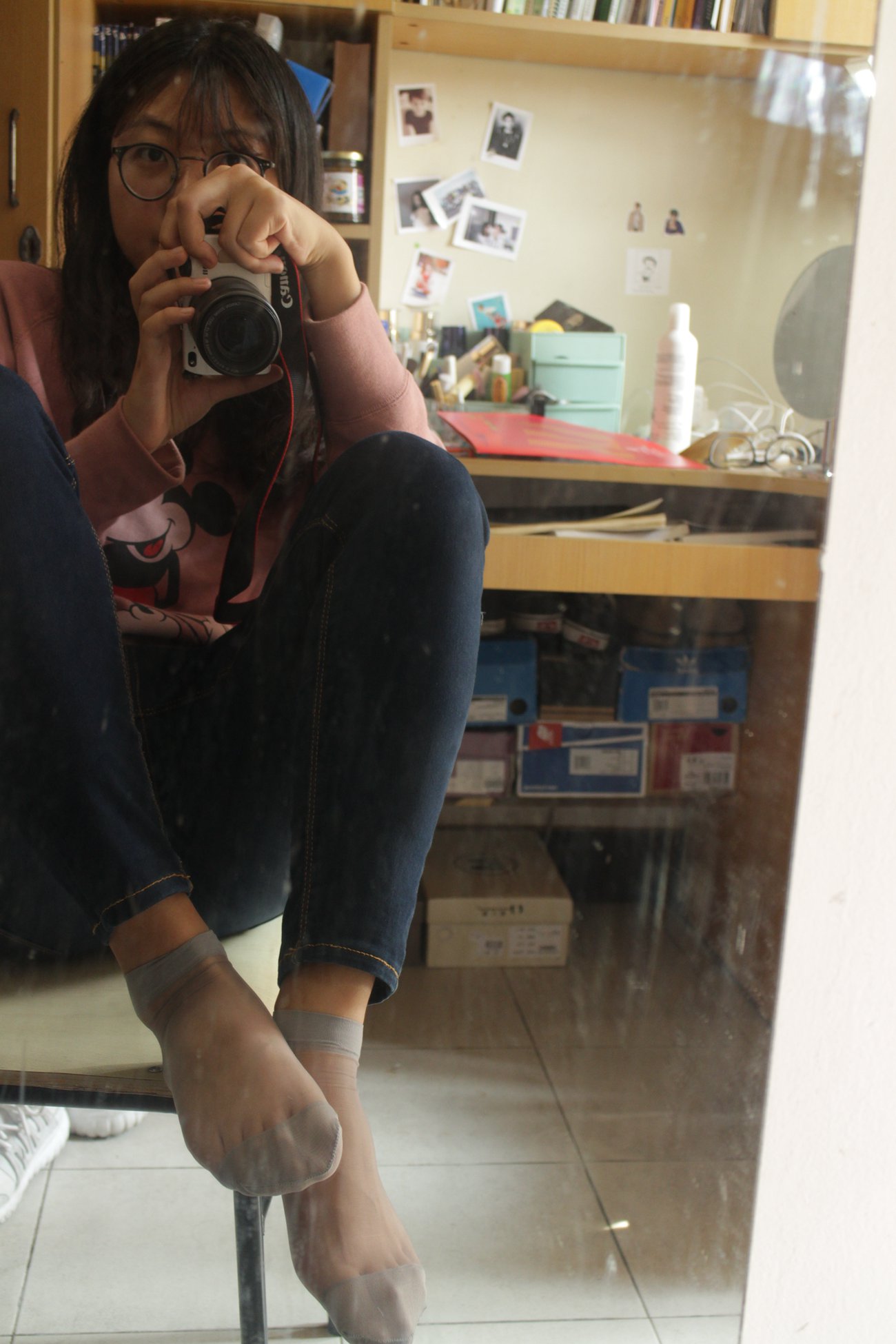 图片[12]-学妹校园寝室短丝系列007期 朱晨伊[55P] – 速更版-美库