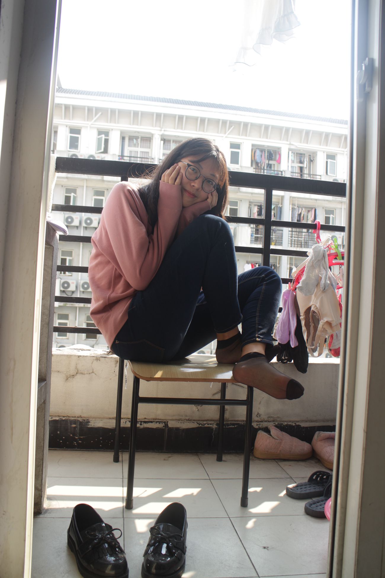 图片[39]-学妹校园寝室短丝系列007期 朱晨伊[55P] – 速更版-美库