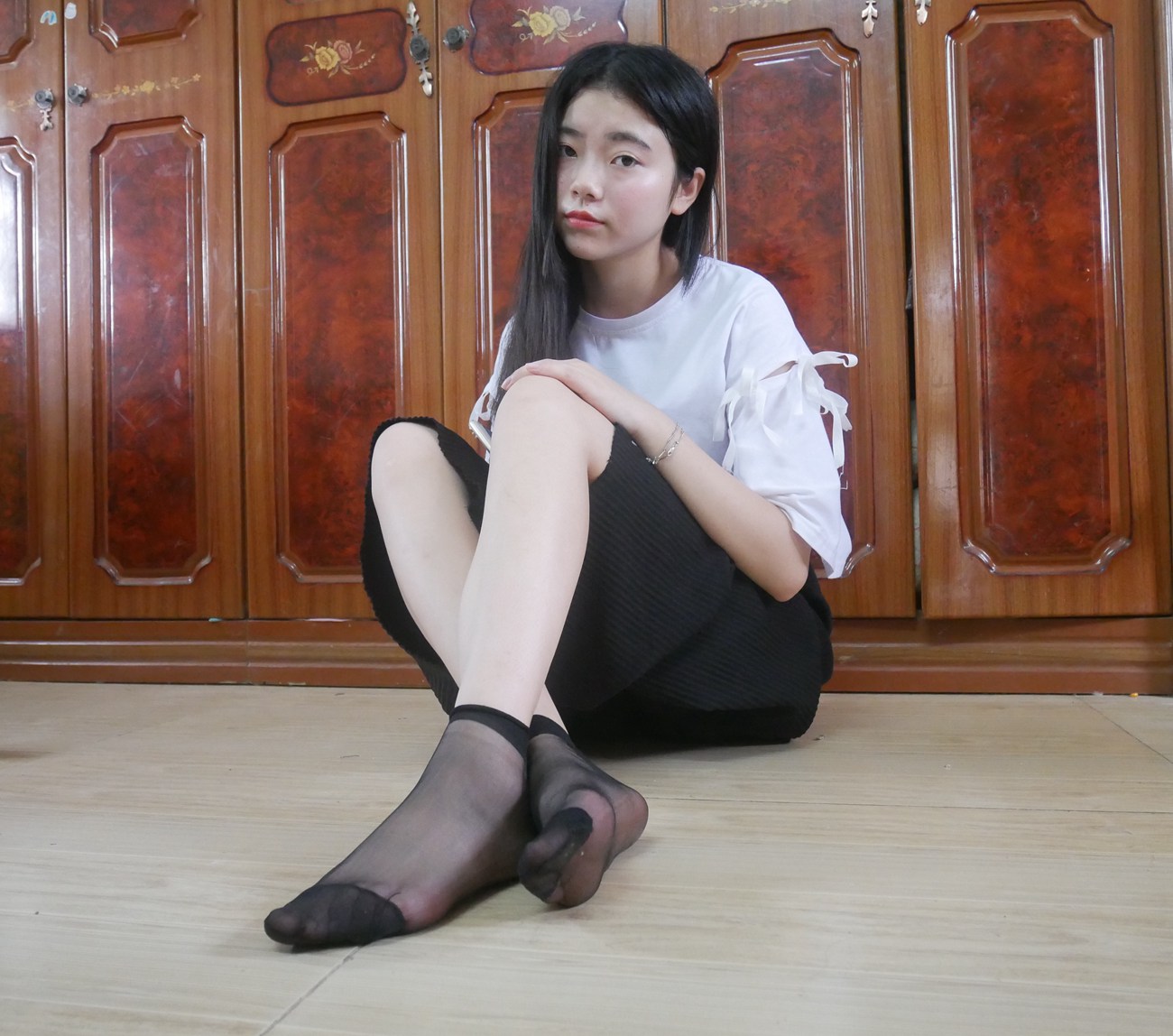 图片[10]-学妹校园寝室短丝系列009期 曹颖[112P] – 速更版-美库