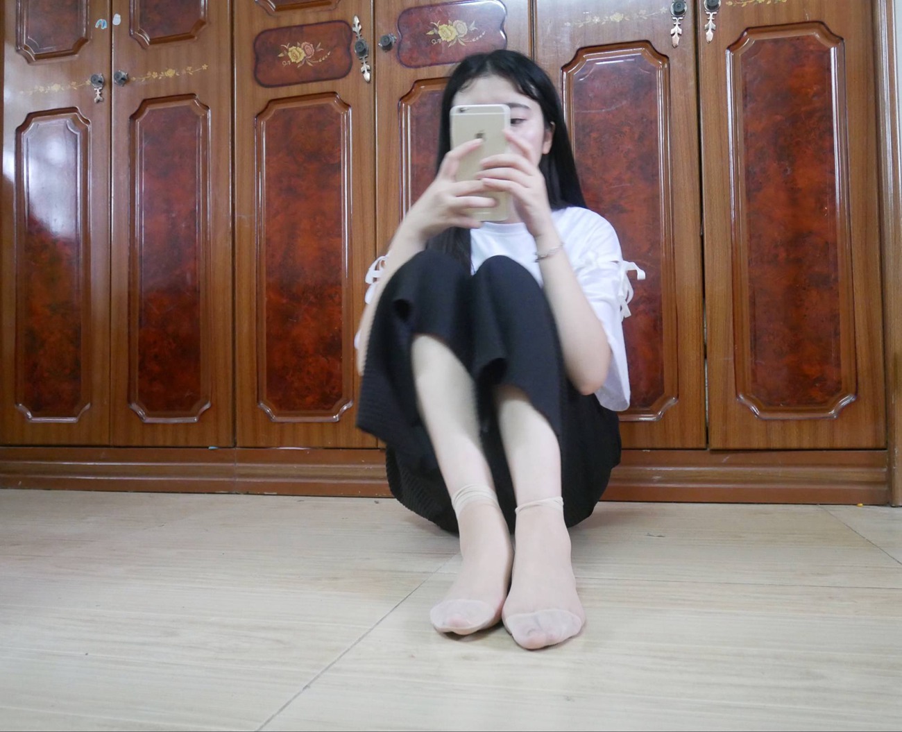 图片[12]-学妹校园寝室短丝系列009期 曹颖[112P] – 速更版-美库