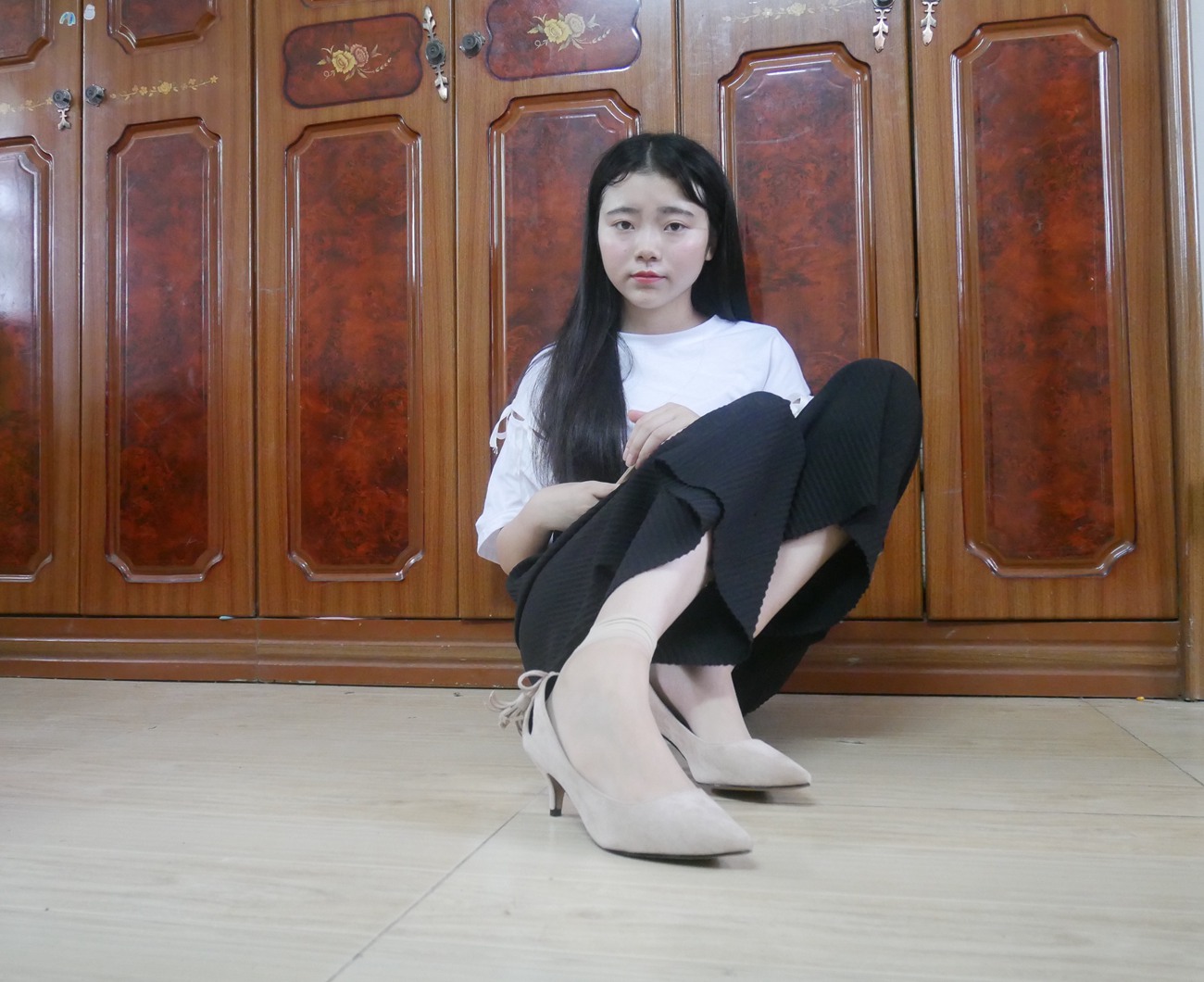 图片[15]-学妹校园寝室短丝系列009期 曹颖[112P] – 速更版-美库