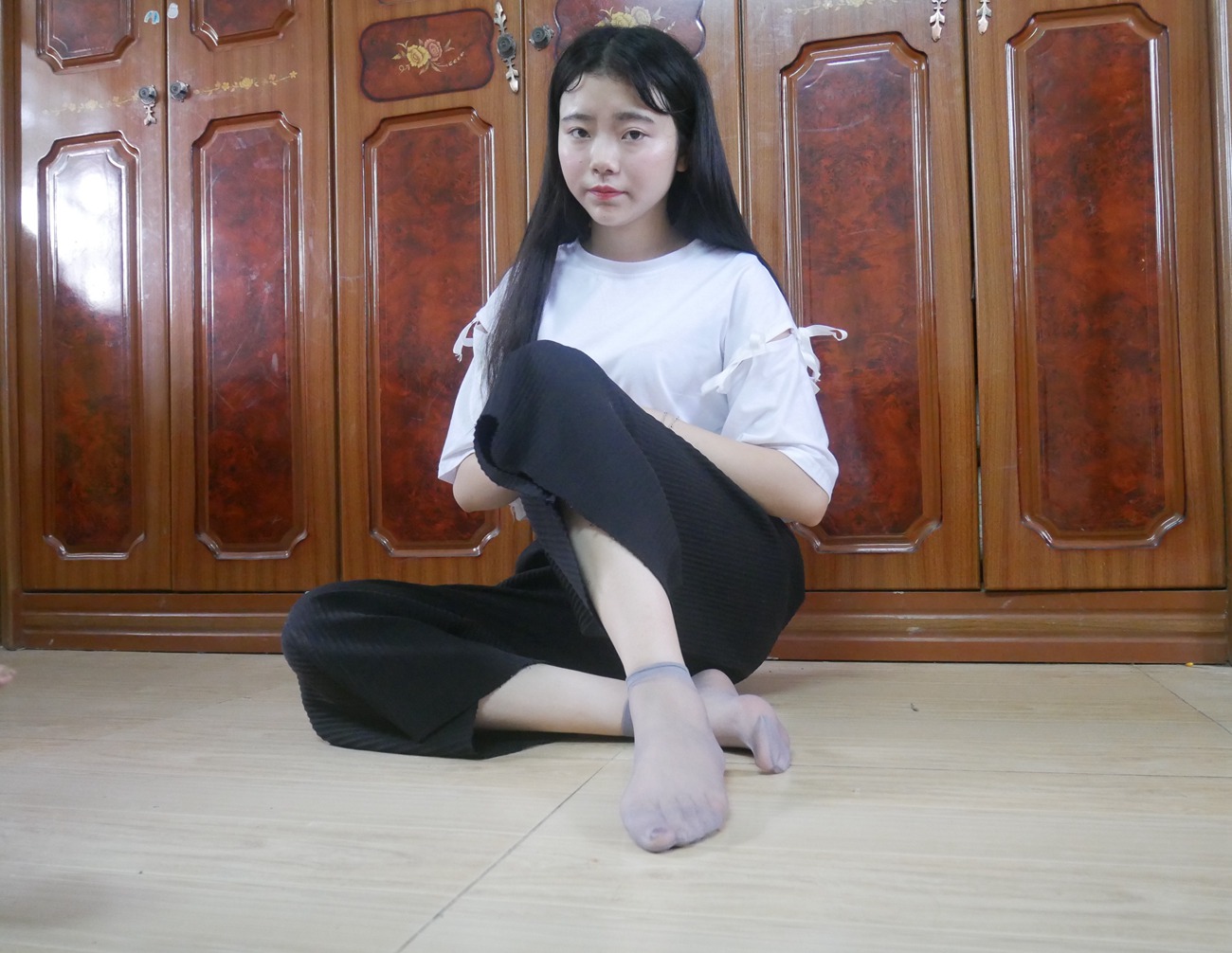 图片[17]-学妹校园寝室短丝系列009期 曹颖[112P] – 速更版-美库