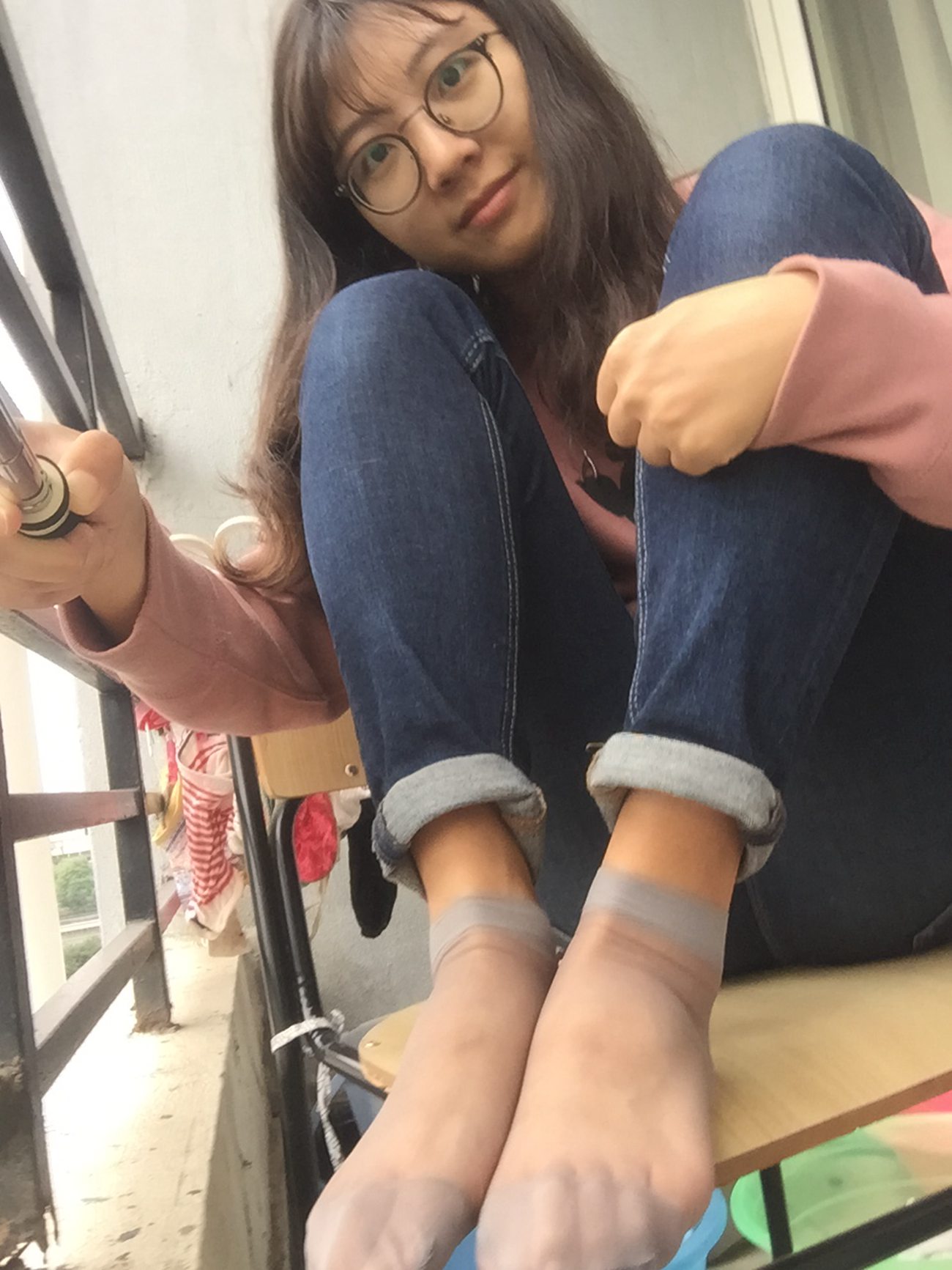 图片[55]-学妹校园寝室短丝系列007期 朱晨伊[55P] – 速更版-美库