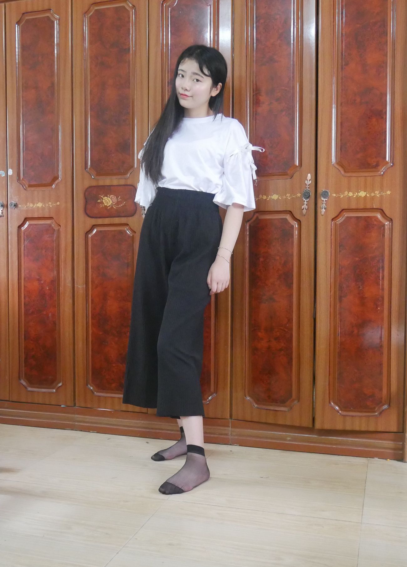 图片[18]-学妹校园寝室短丝系列009期 曹颖[112P] – 速更版-美库